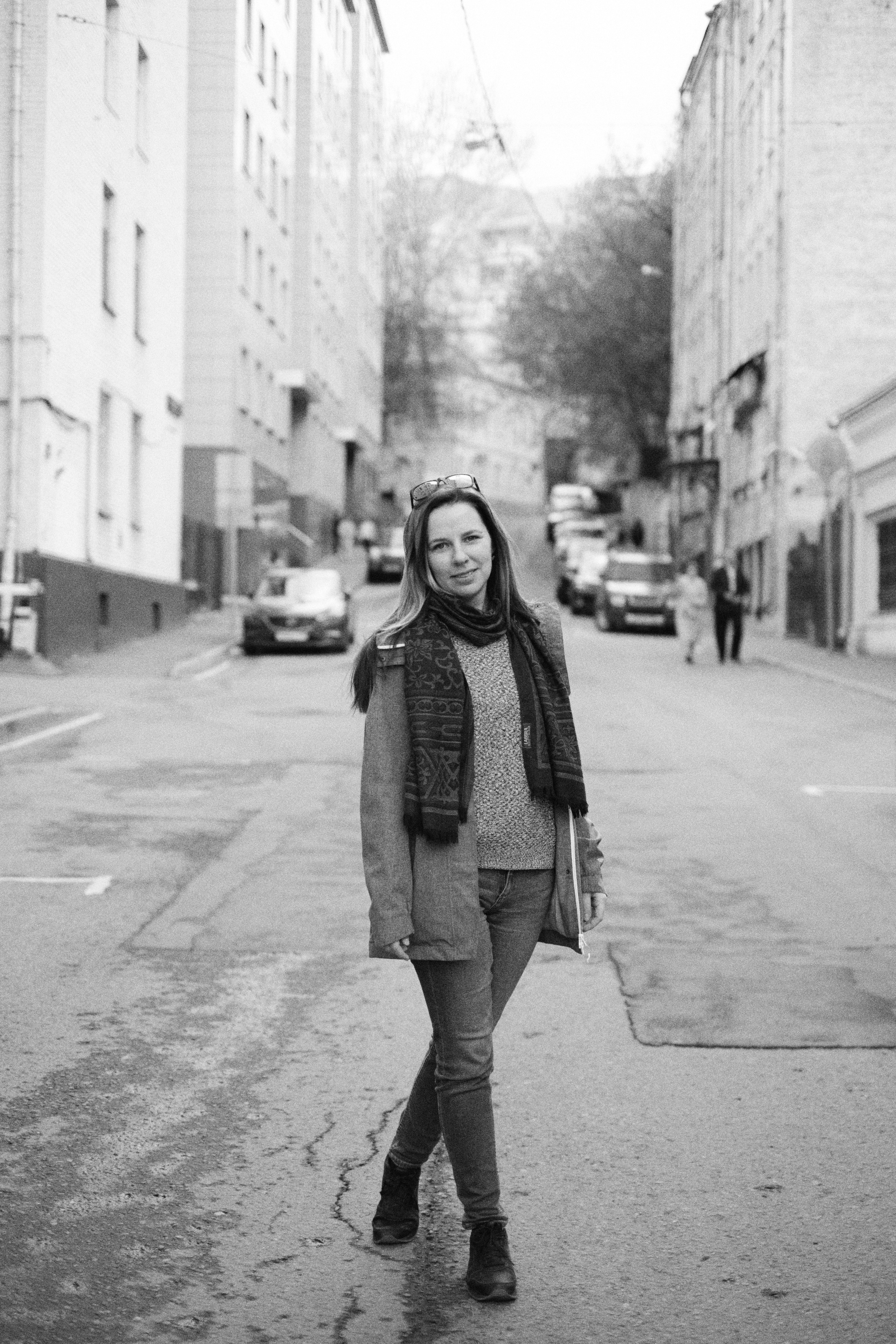 Индивидуальная фотосессия в Москве — прогулка по улицам. Елена Павленко. Фотограф. Москва