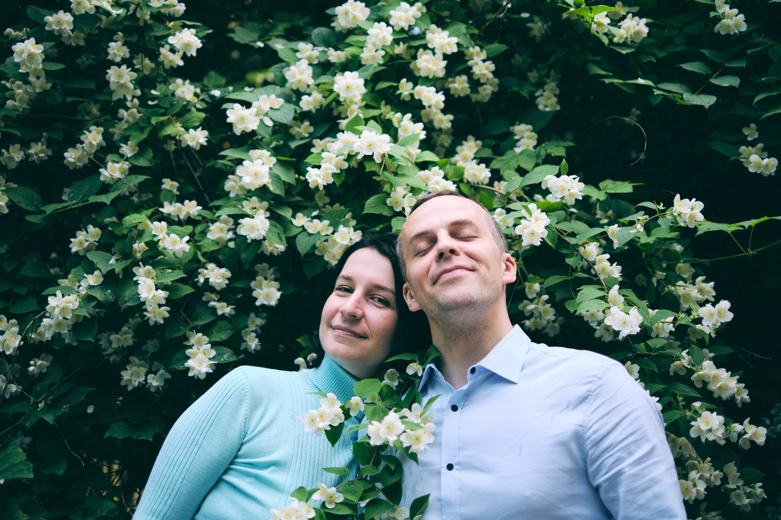 Фотосессия красивой пары на улицах города. Елена Павленко. Фотограф. Москва