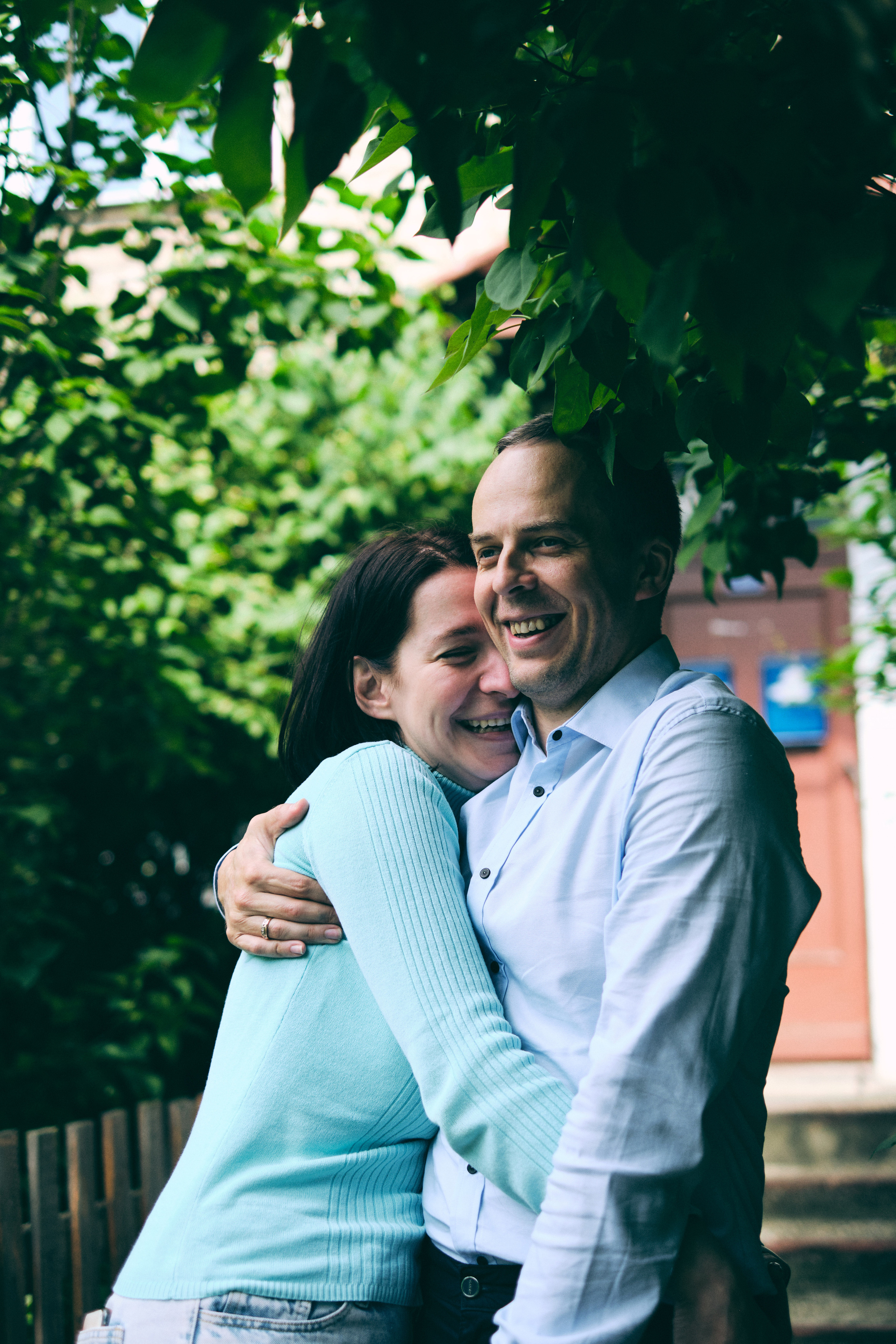 Фотосессия красивой пары на улицах города. Елена Павленко. Фотограф. Москва