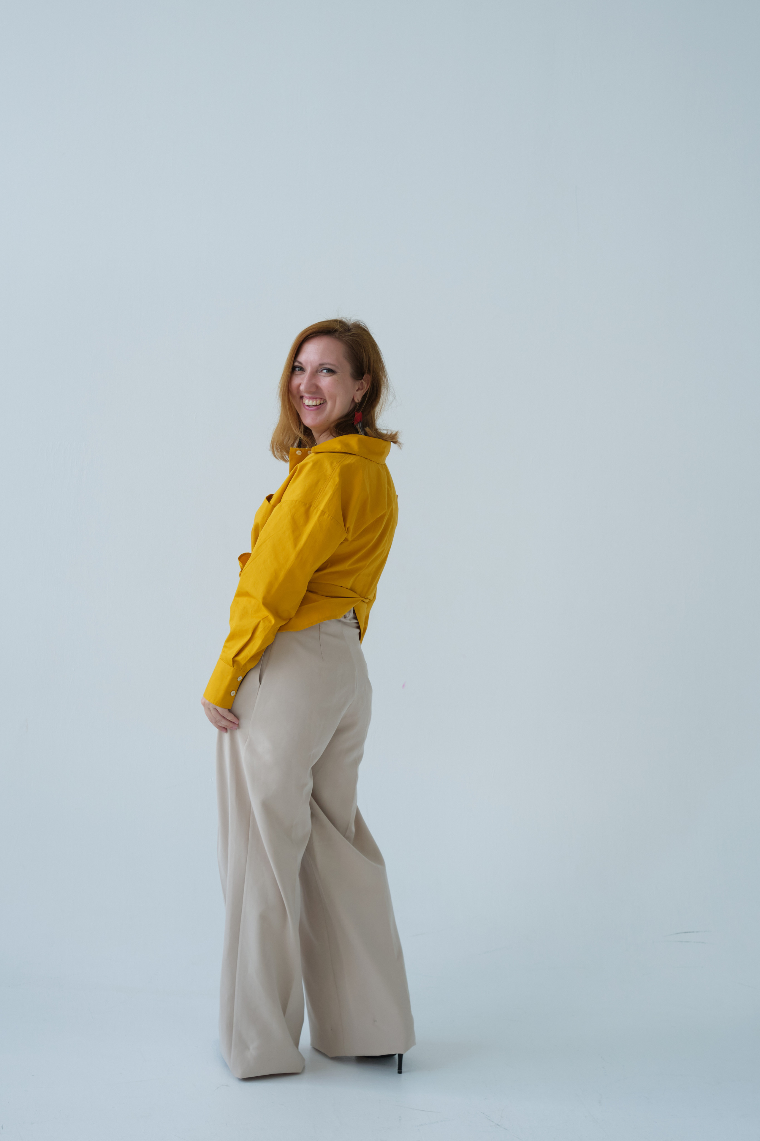 Красивая девушка в фотостудии. Елена Павленко. Фотограф. Москва