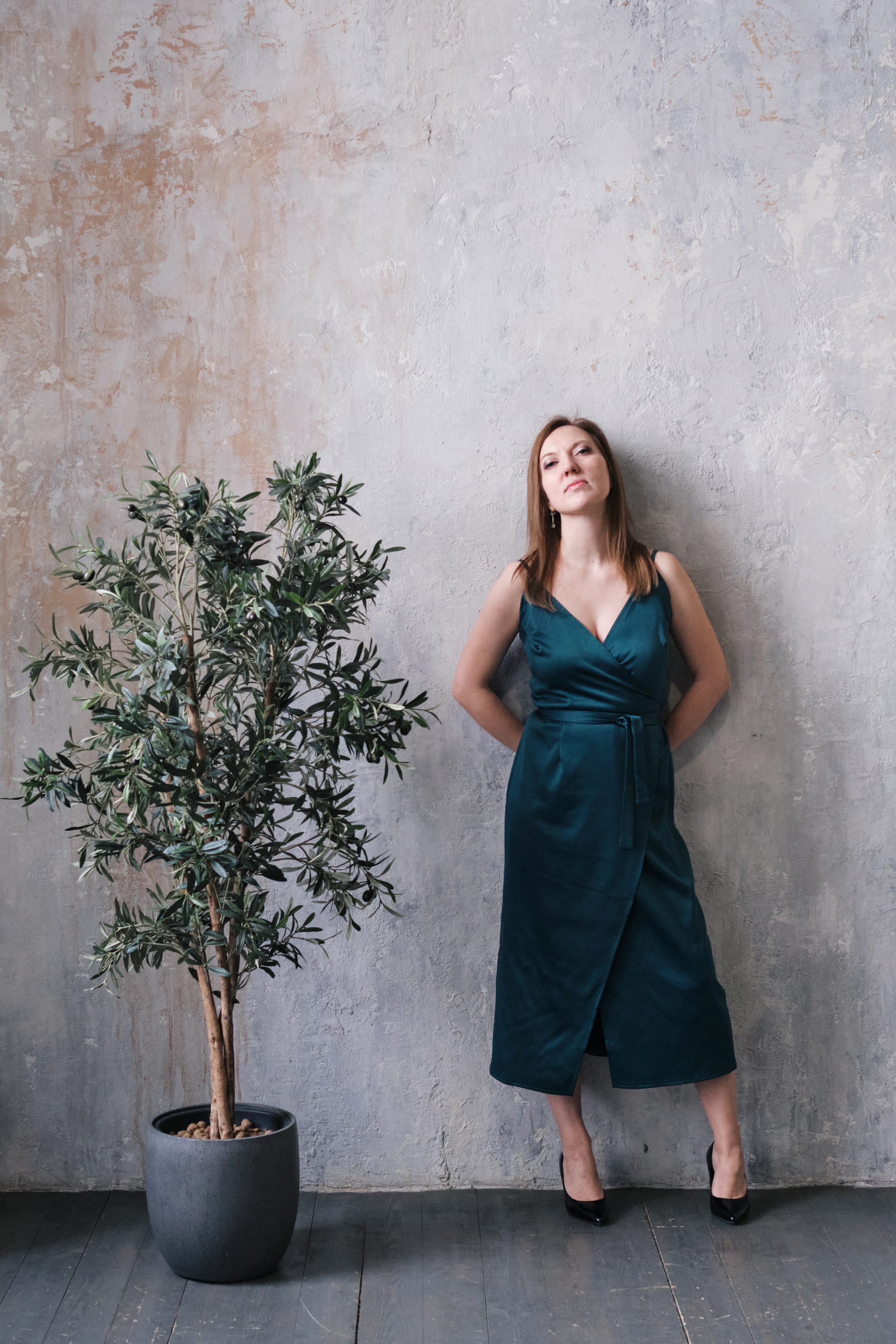 Красивая девушка в фотостудии. Елена Павленко. Фотограф. Москва