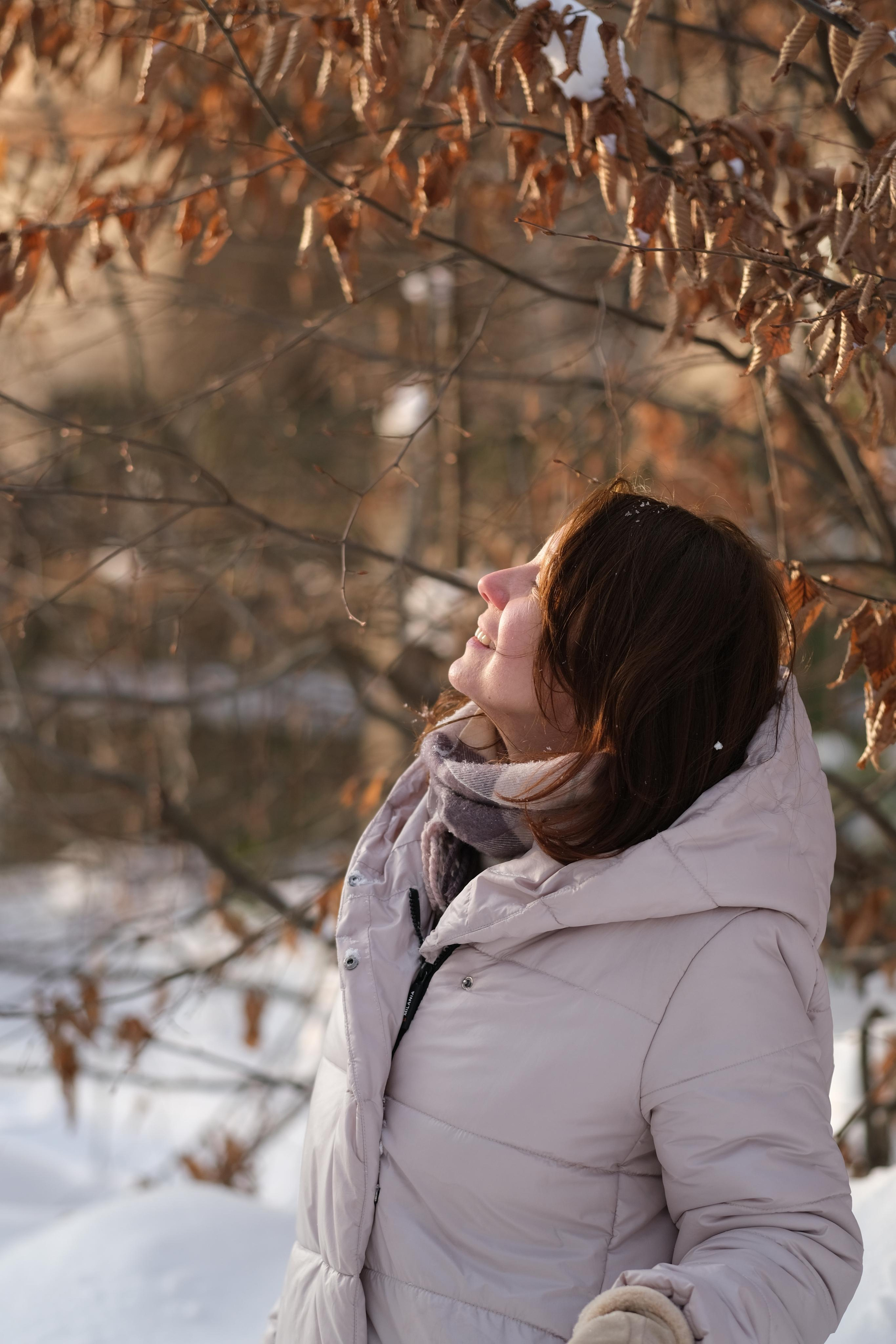 Зимняя фотосессия на улицах города. Елена Павленко. Фотограф. Москва