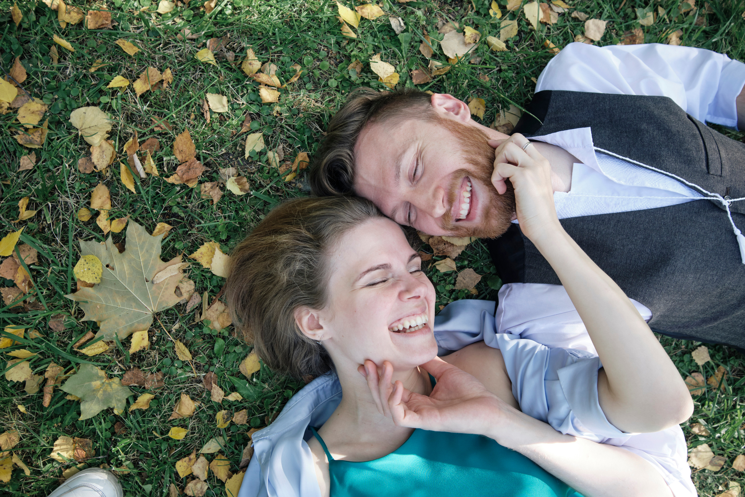 Фотосессия пары в Московском парке. Елена Павленко. Фотограф. Москва