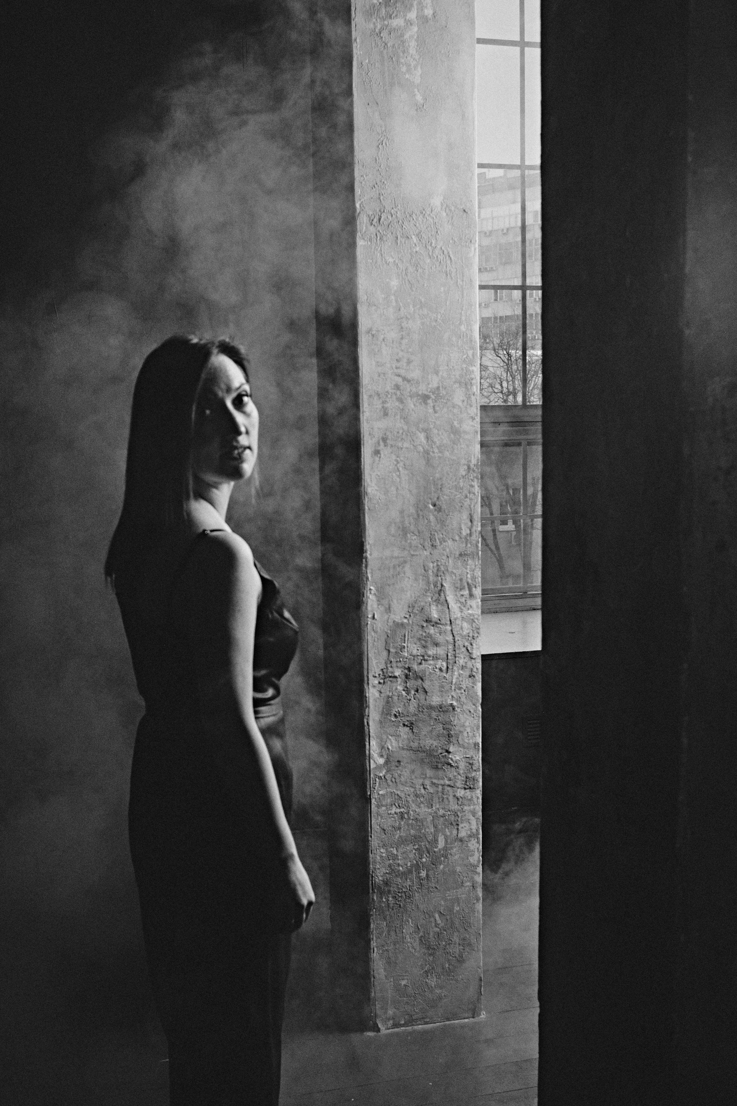 Красивая девушка в фотостудии. Елена Павленко. Фотограф. Москва