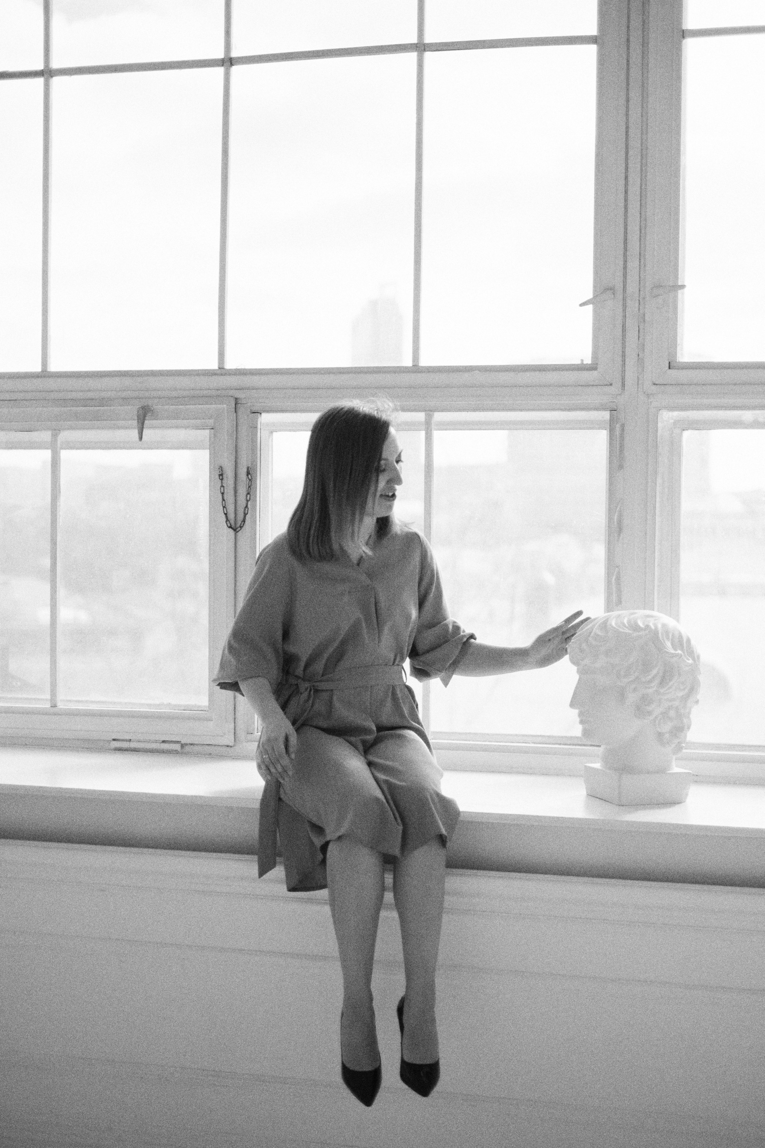 Красивая девушка в фотостудии. Елена Павленко. Фотограф. Москва