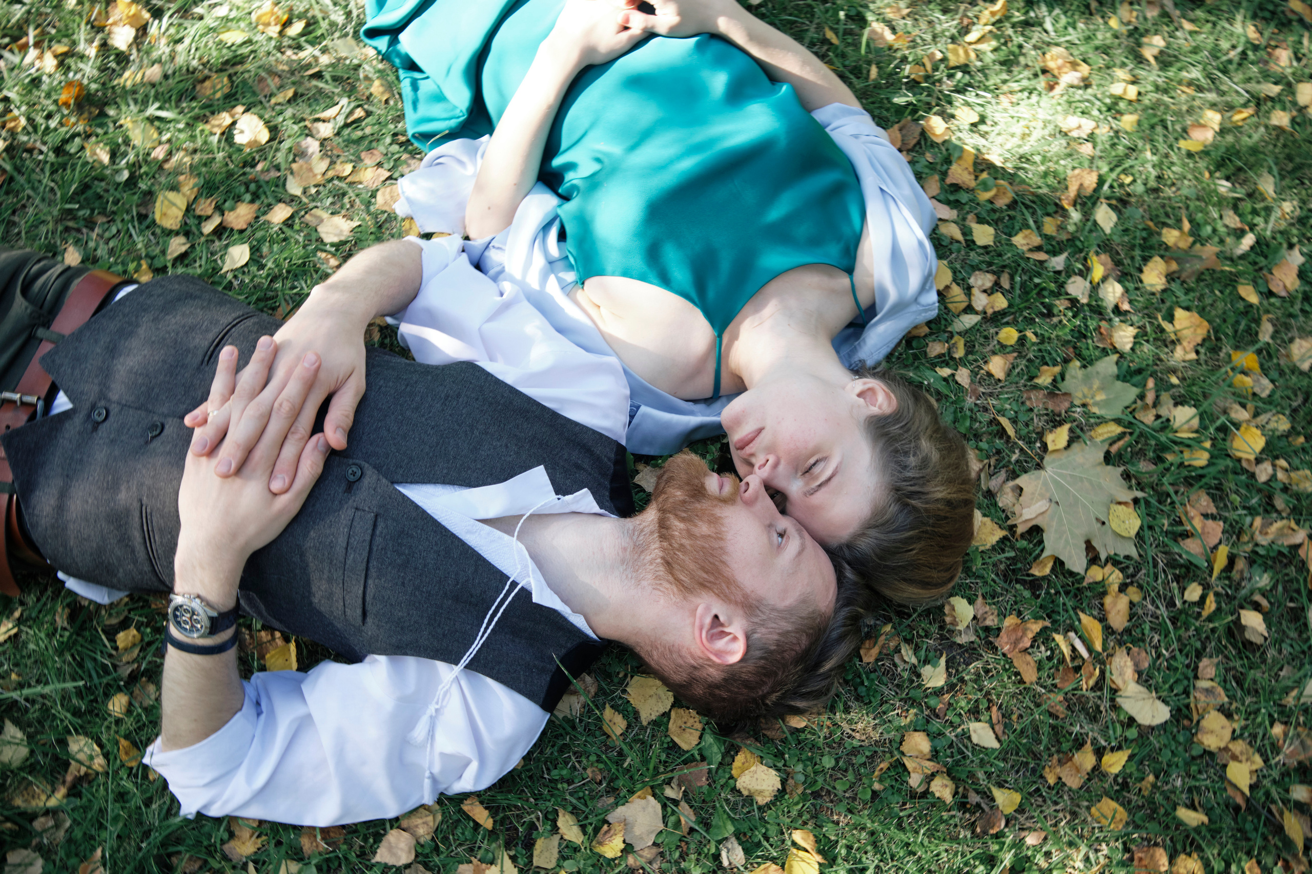 Фотосессия пары в Московском парке. Елена Павленко. Фотограф. Москва