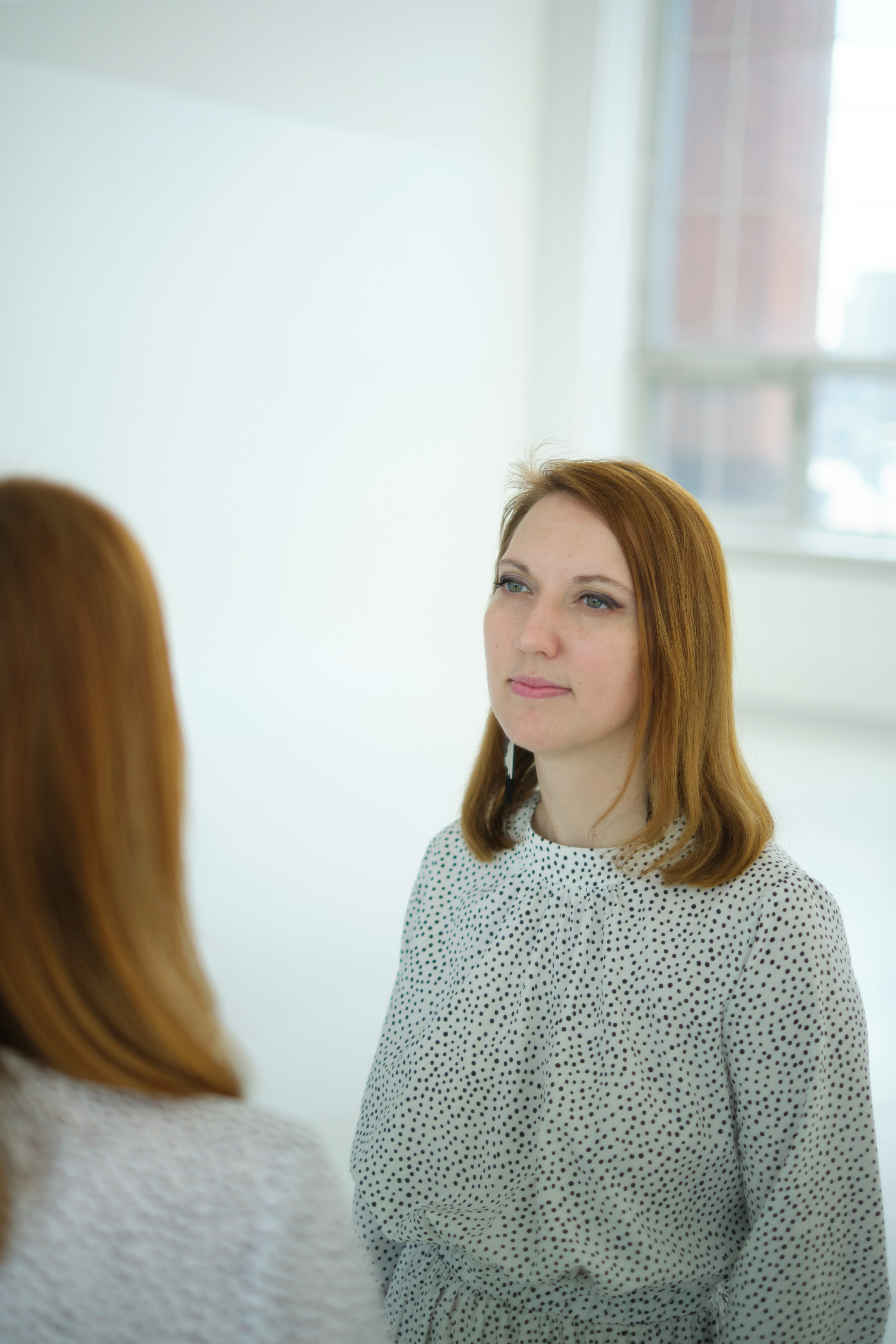 Красивая девушка в фотостудии. Елена Павленко. Фотограф. Москва