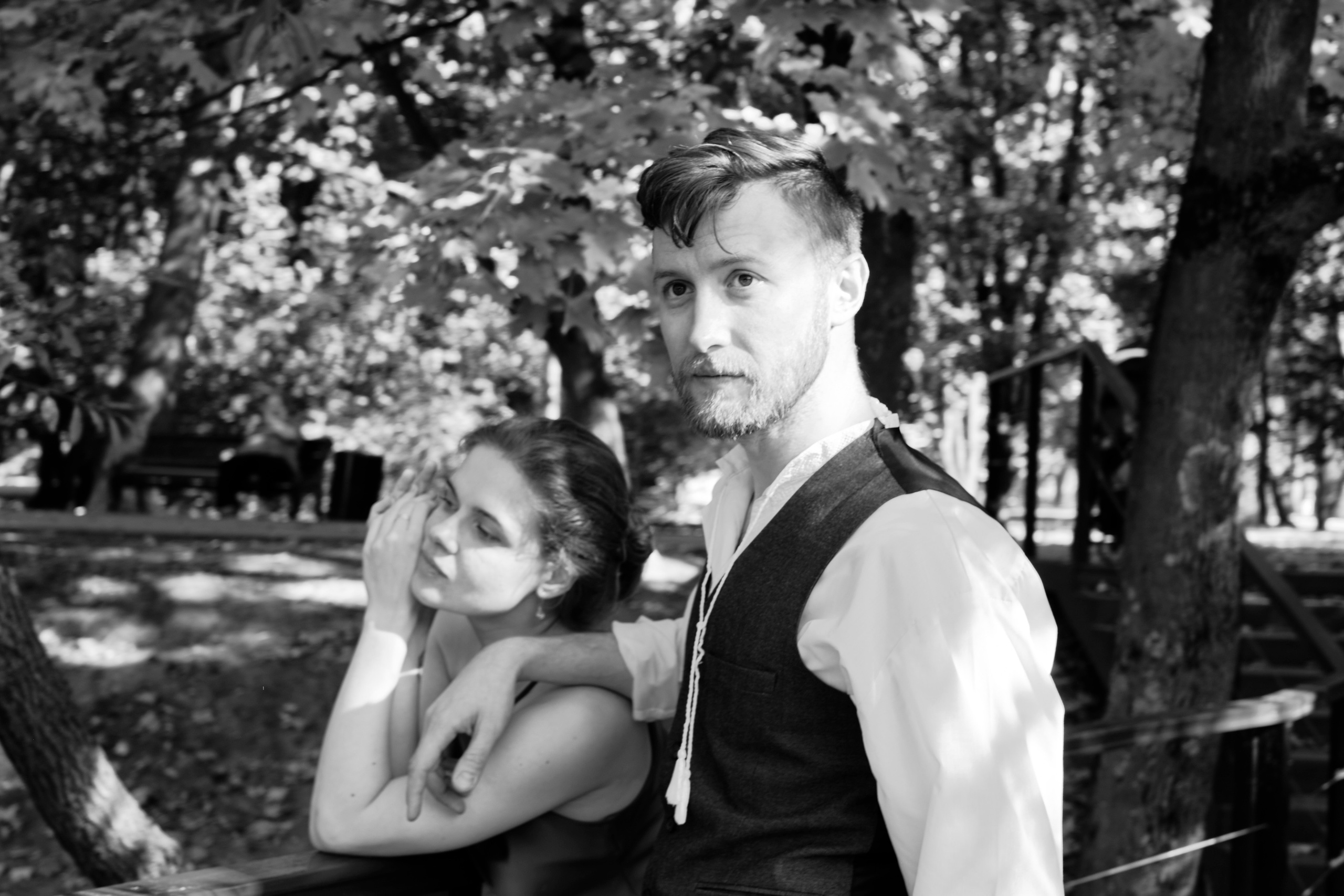 Фотосессия пары в Московском парке. Елена Павленко. Фотограф. Москва