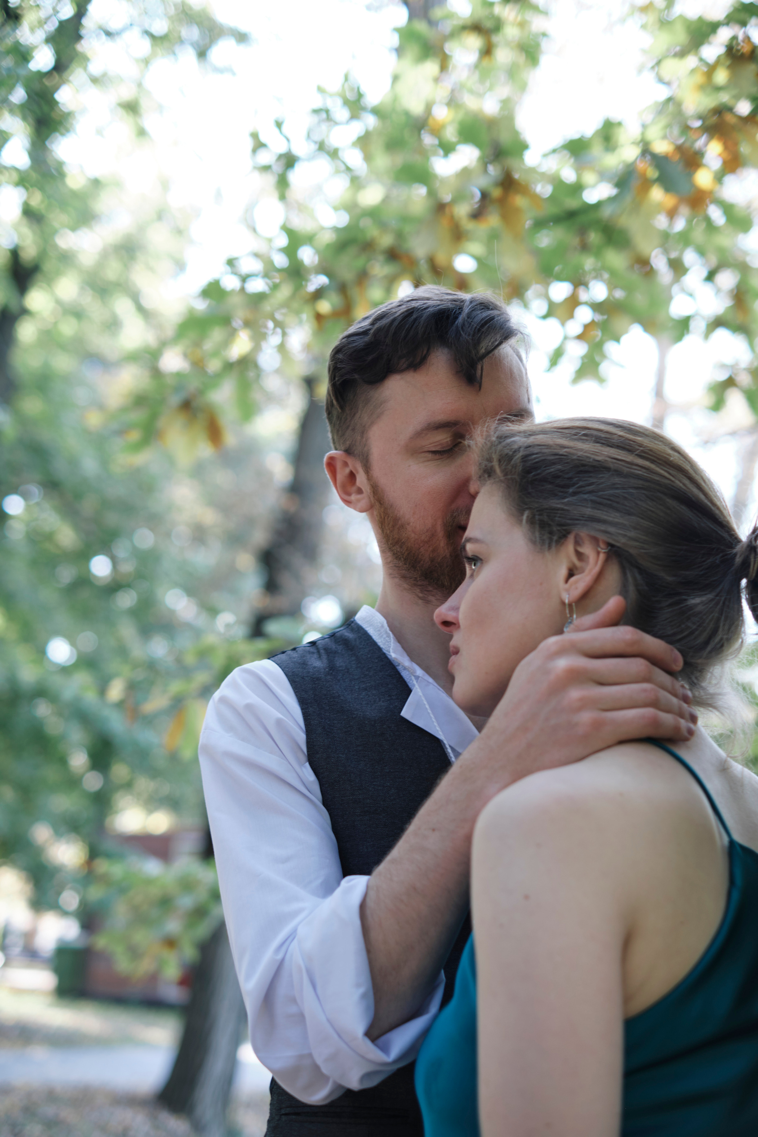 Фотосессия пары в Московском парке. Елена Павленко. Фотограф. Москва