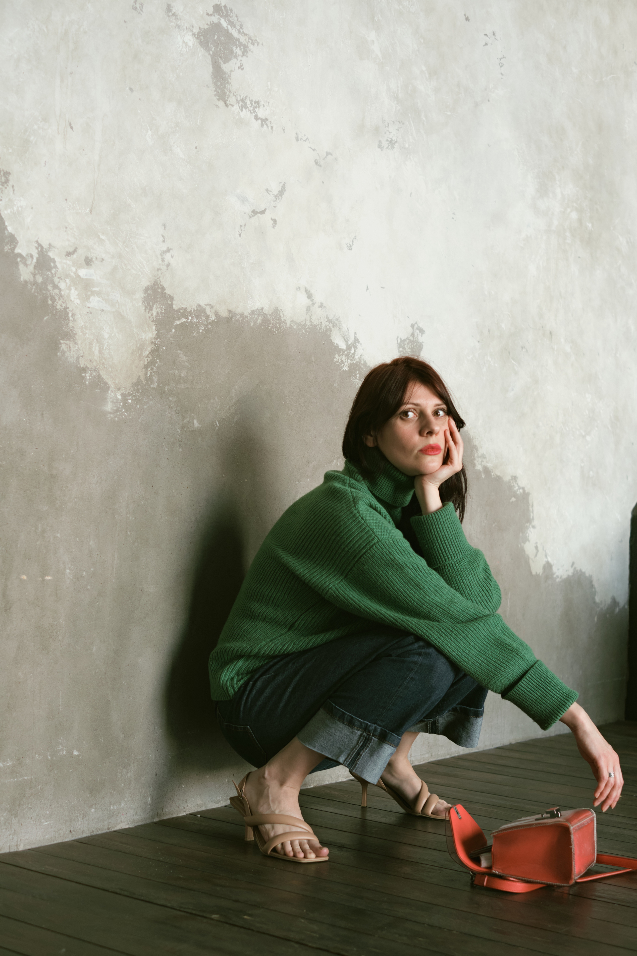 Фотосессия девушки в студии. Елена Павленко. Фотограф. Москва