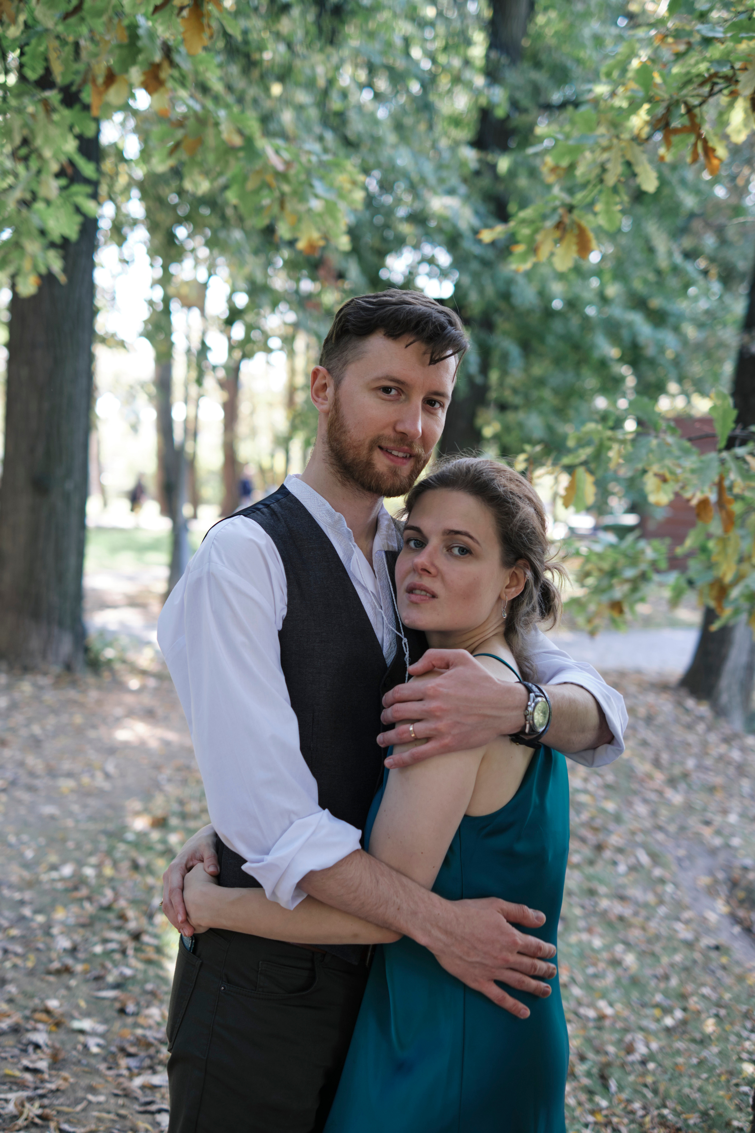 Фотосессия пары в Московском парке. Елена Павленко. Фотограф. Москва