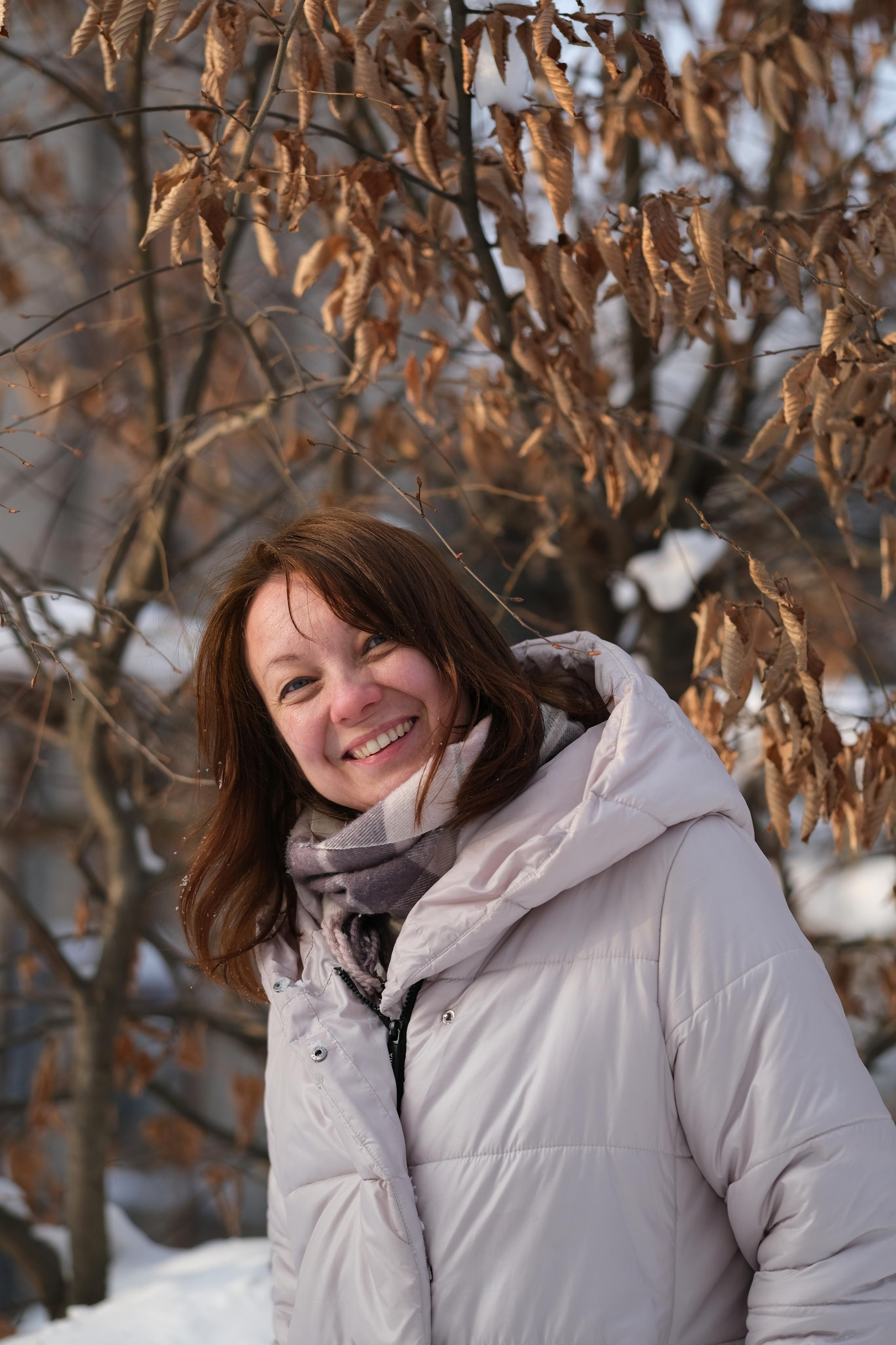 Зимняя фотосессия на улицах города. Елена Павленко. Фотограф. Москва