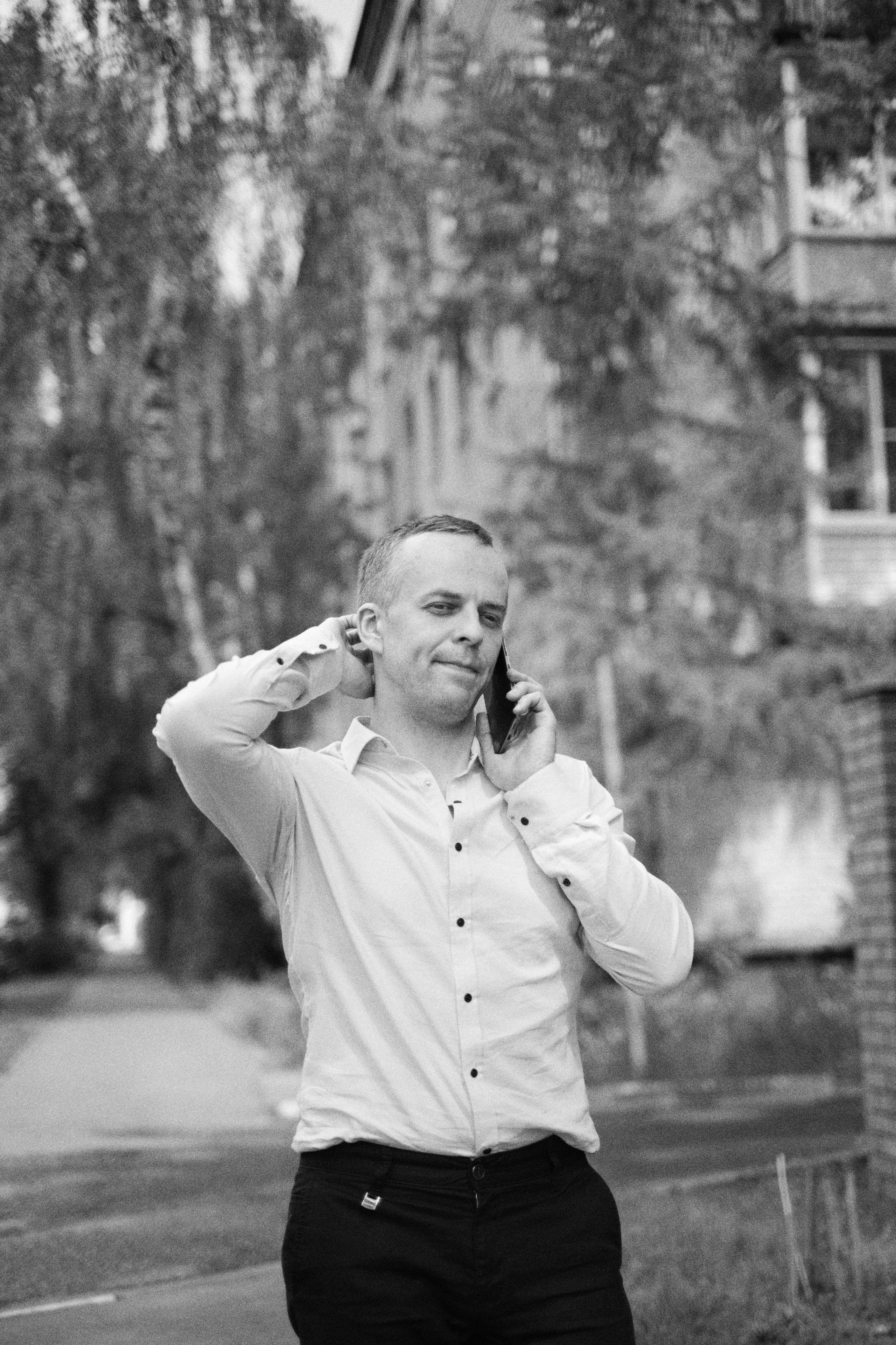 Фотосессия красивой пары на улицах города. Елена Павленко. Фотограф. Москва