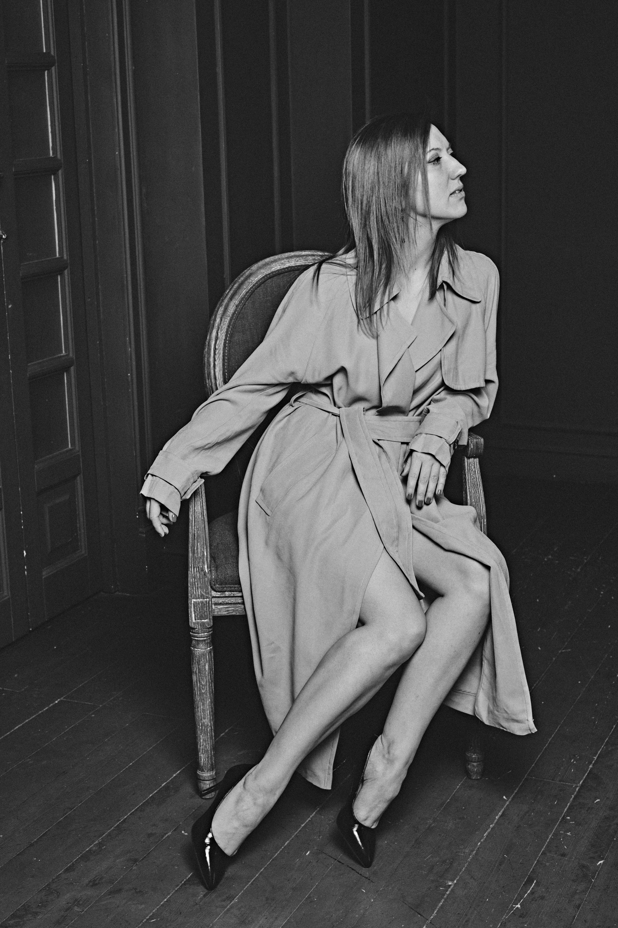 Красивая девушка в фотостудии. Елена Павленко. Фотограф. Москва