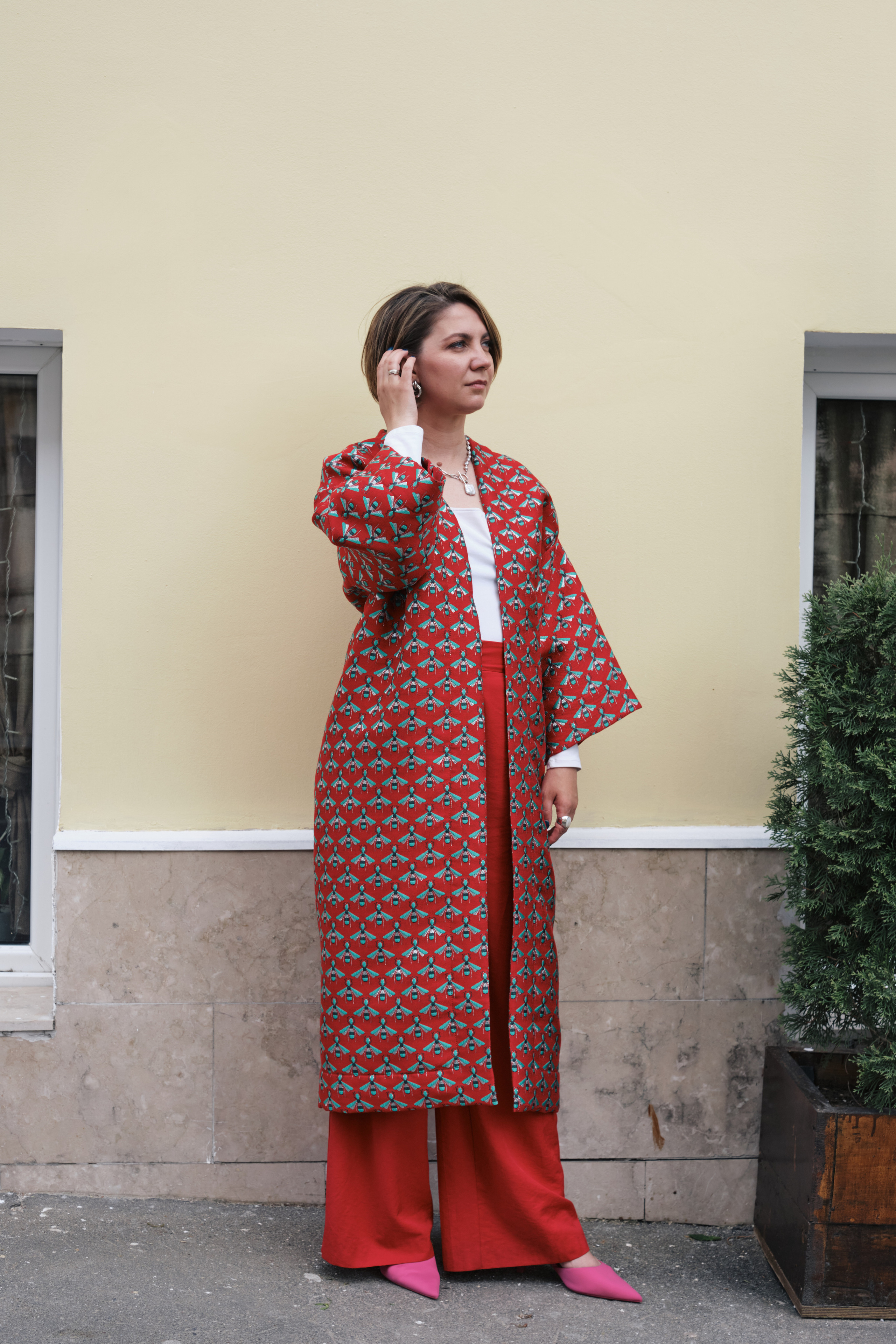 Съемка стилиста на улицах Москвы, яркие образы. Елена Павленко. Фотограф. Москва