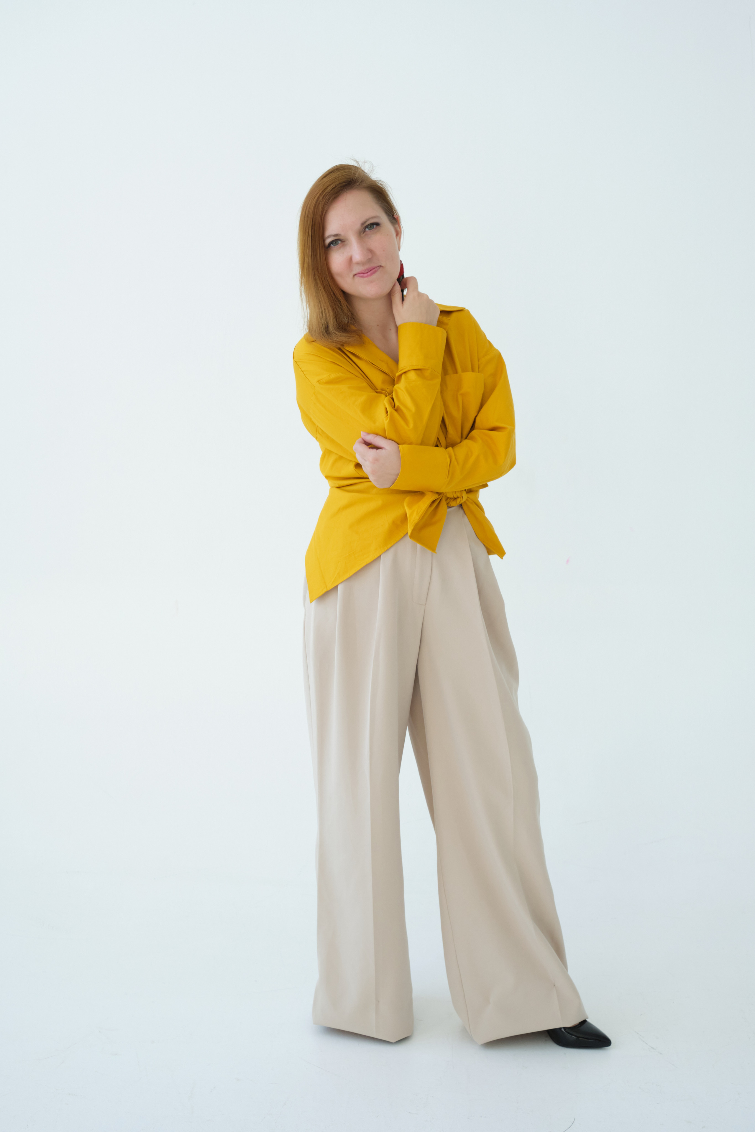 Красивая девушка в фотостудии. Елена Павленко. Фотограф. Москва