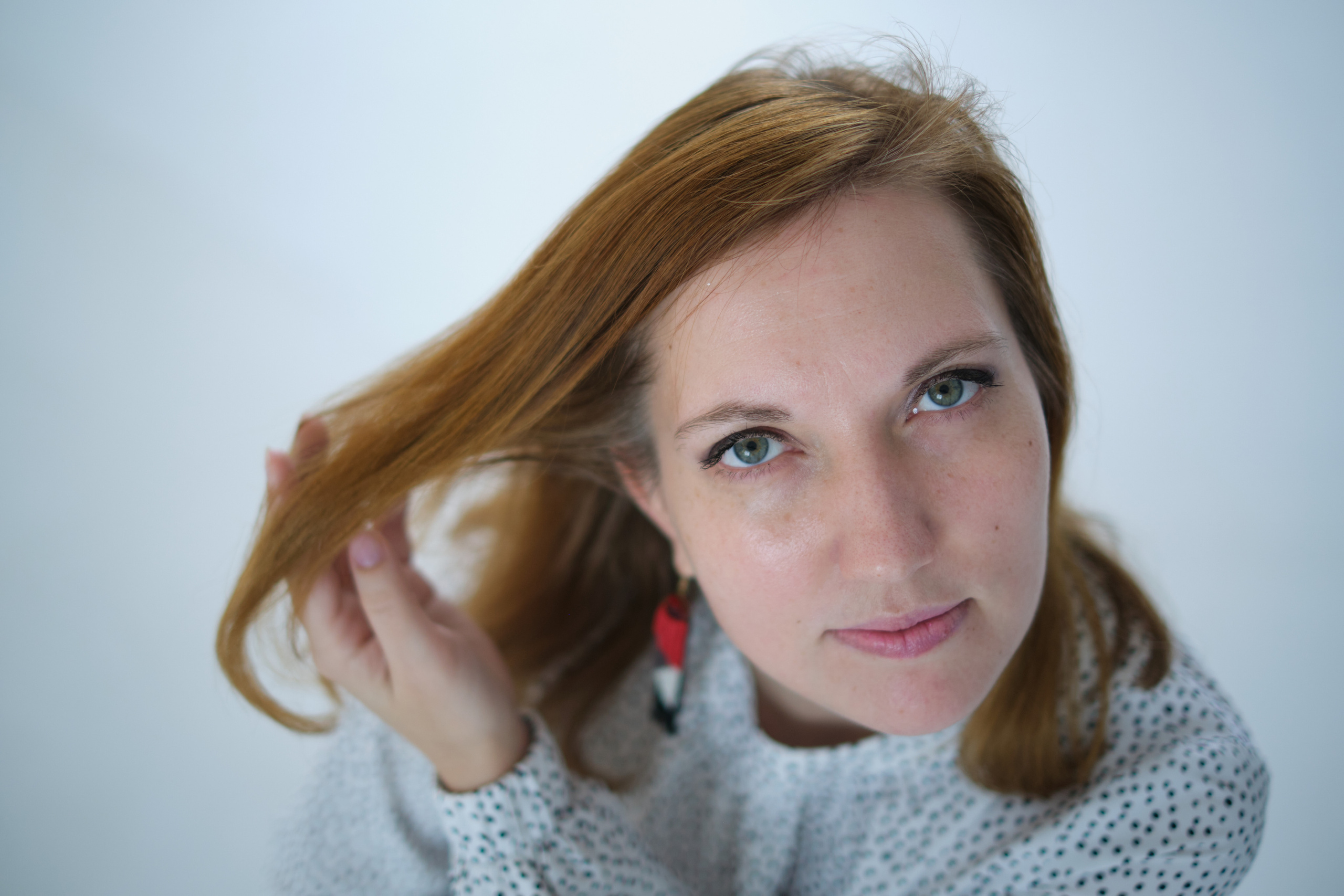 Красивая девушка в фотостудии. Елена Павленко. Фотограф. Москва