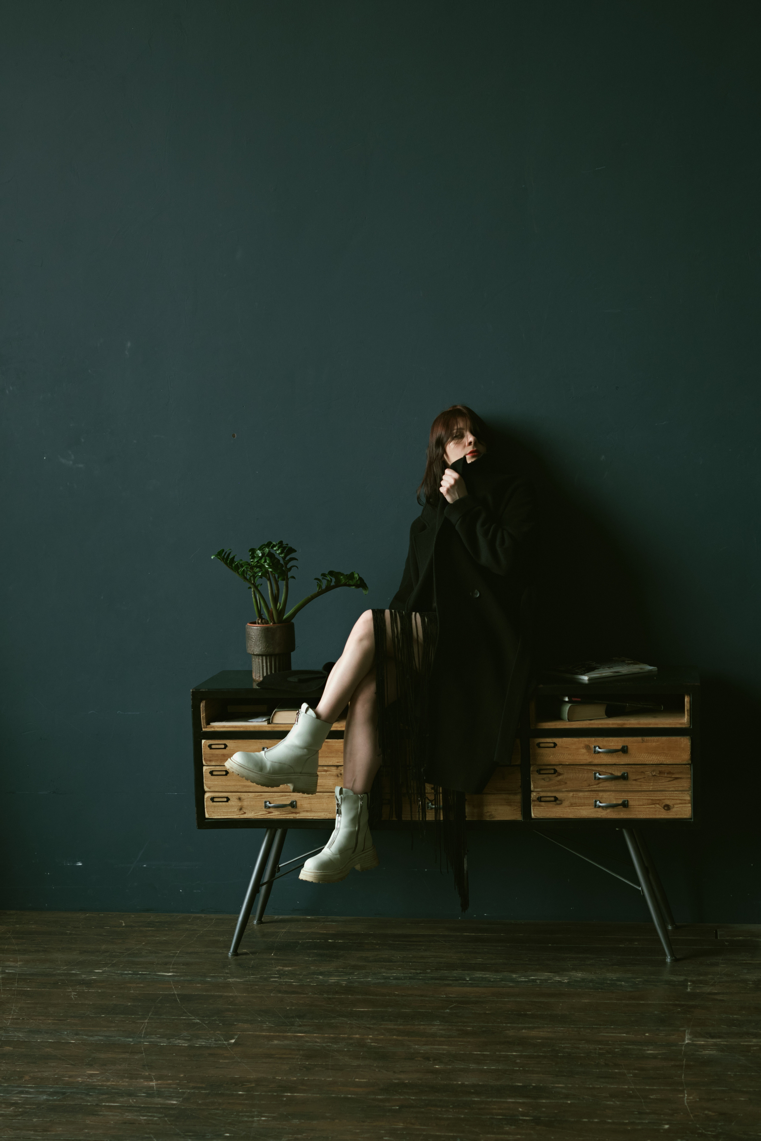 Фотосессия девушки в студии. Елена Павленко. Фотограф. Москва