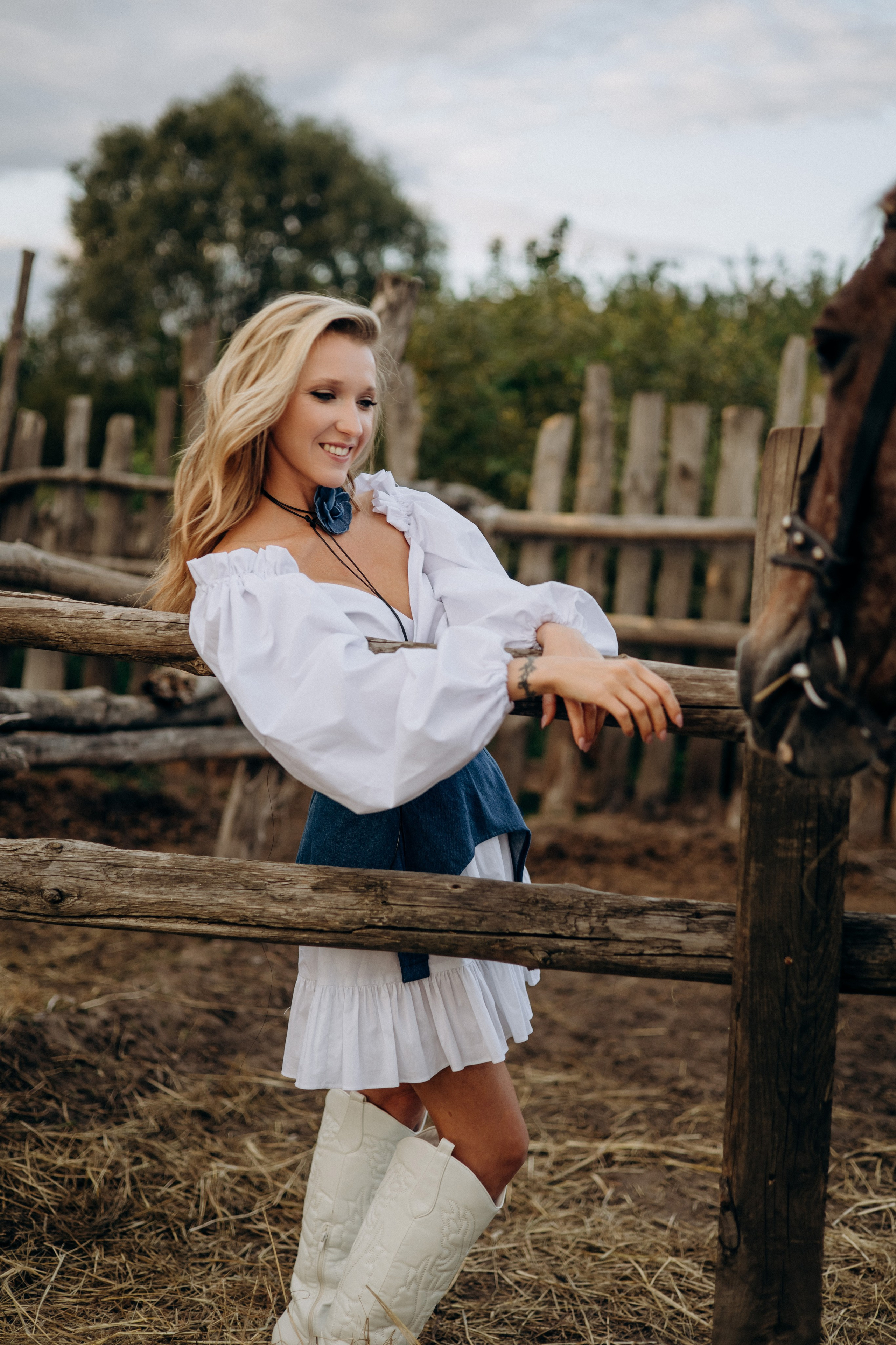 Фотоистория в конюшне. Портретный и семейный фотограф в Воронеже Ксения Ремизова