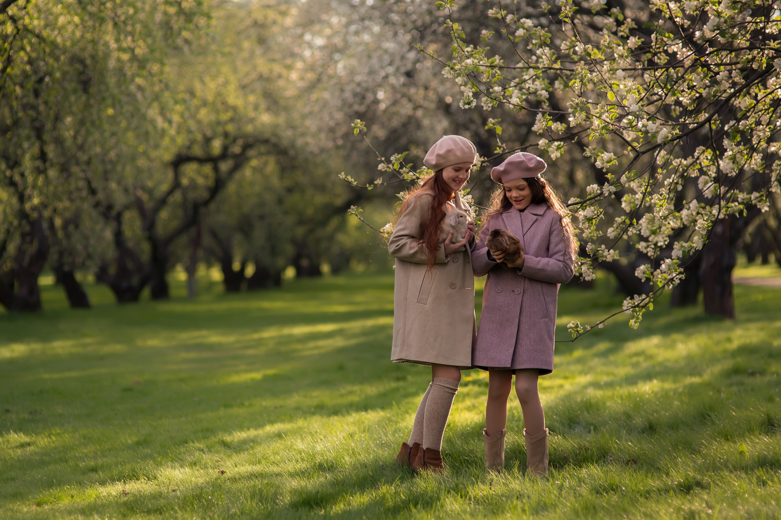 Фотосессия в цветении. Семейный и женский фотограф в Москве Ирина Романова