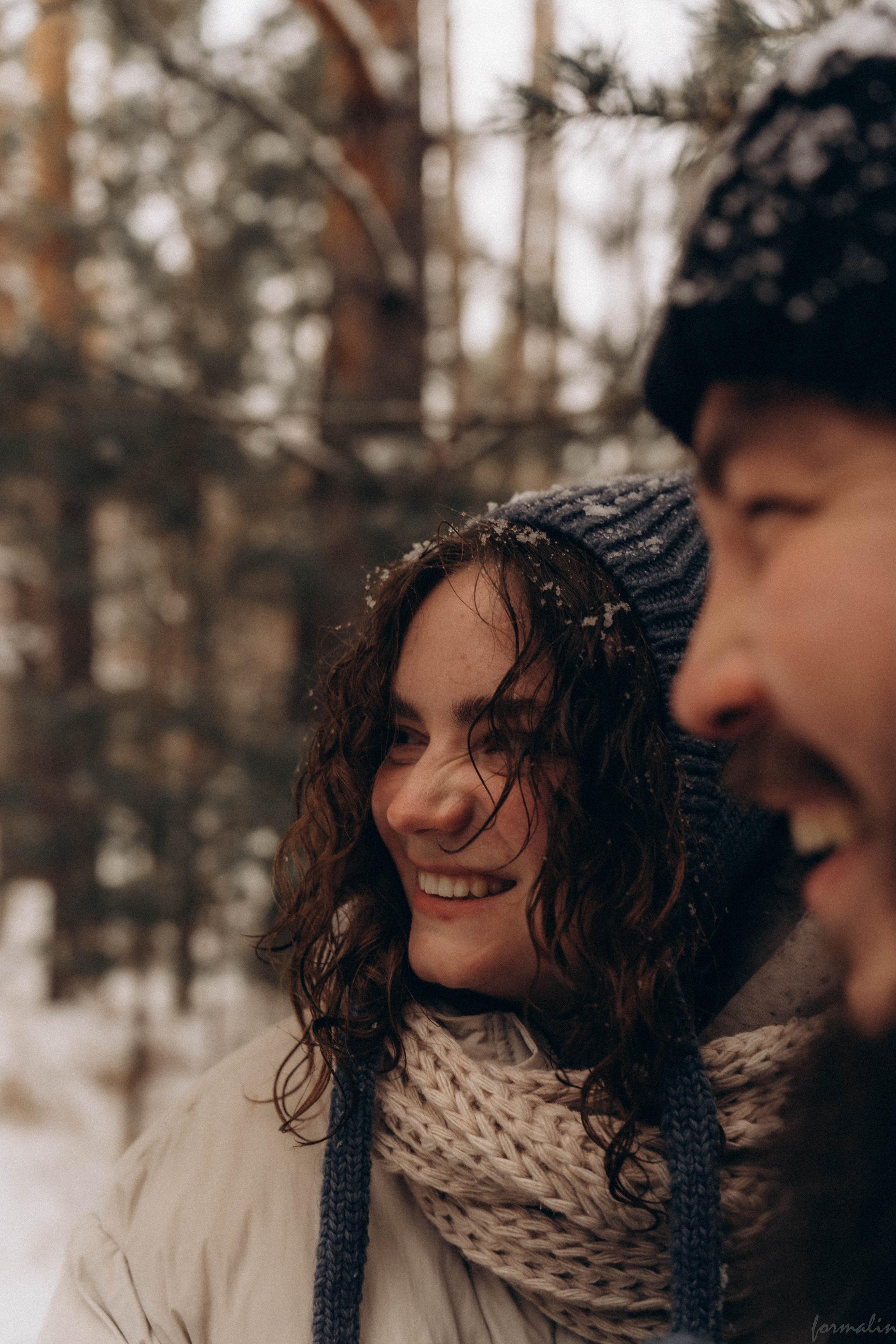 Романтичный снегопад. Алиса Никитцова | Фотограф в Казани