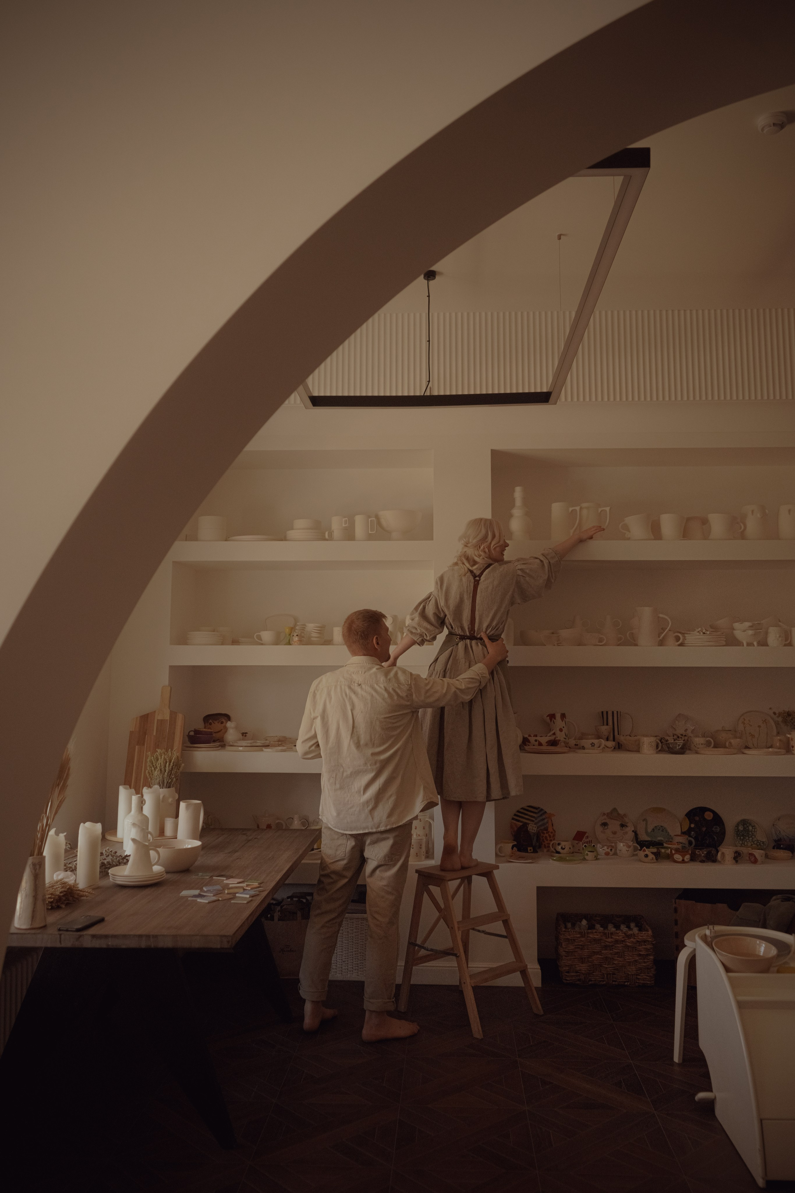 История в гончарной мастерской. Свадебный и семейный фотограф Афанасьева Анна в Кисловодске