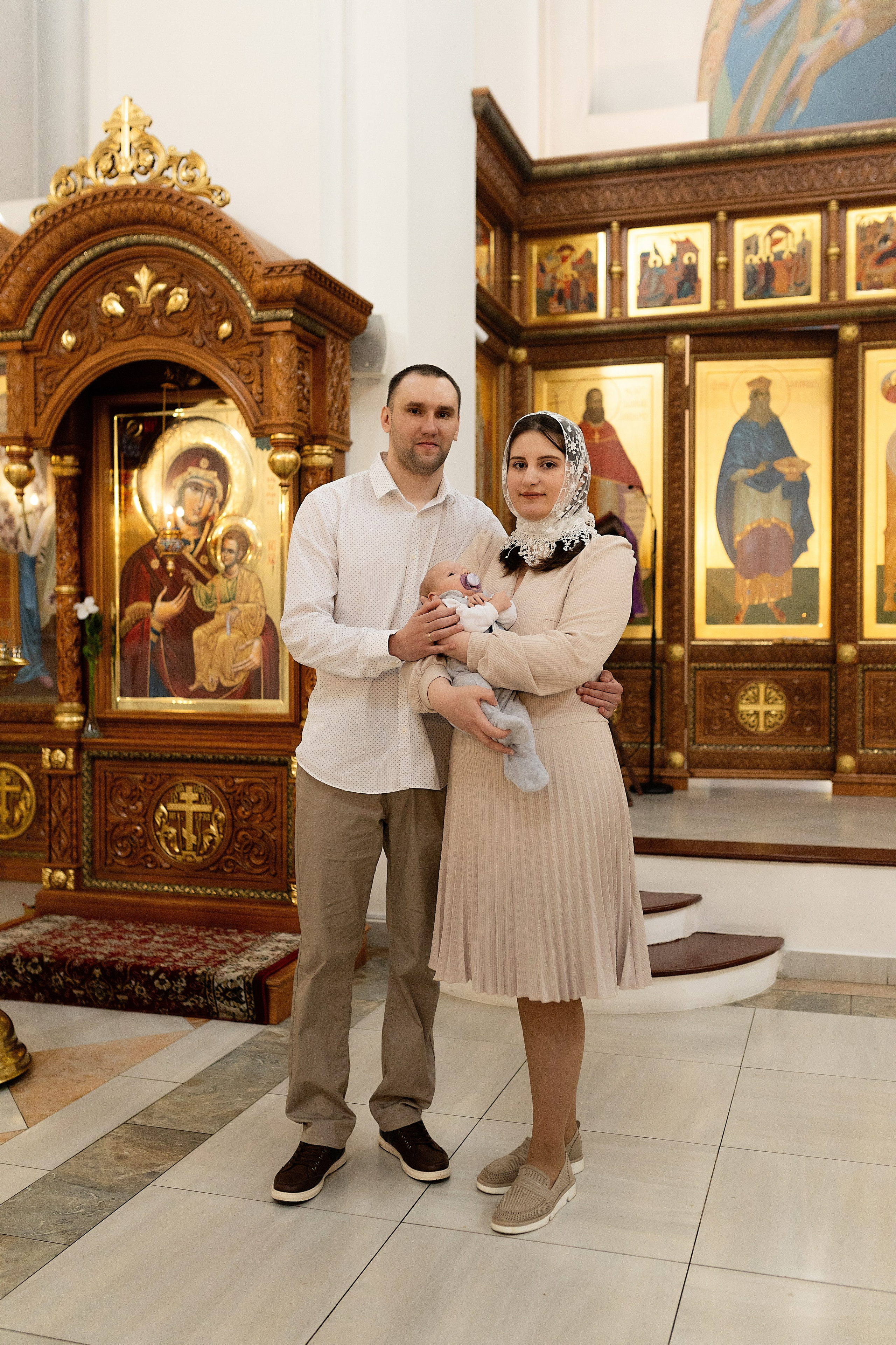 Таинство крещения Алисы. Фотограф в Железнодорожном и Балашихе