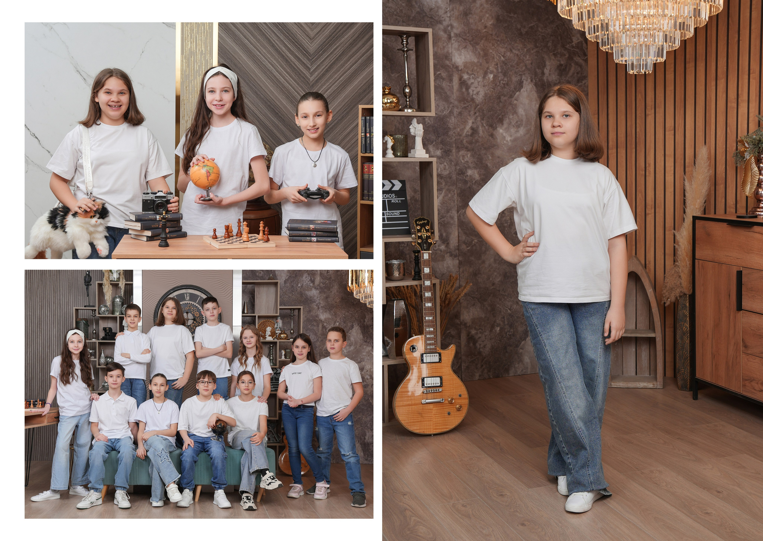 ЛИЦЕЙ 64 4 Д. Красивый выпускной альбом в Краснодаре