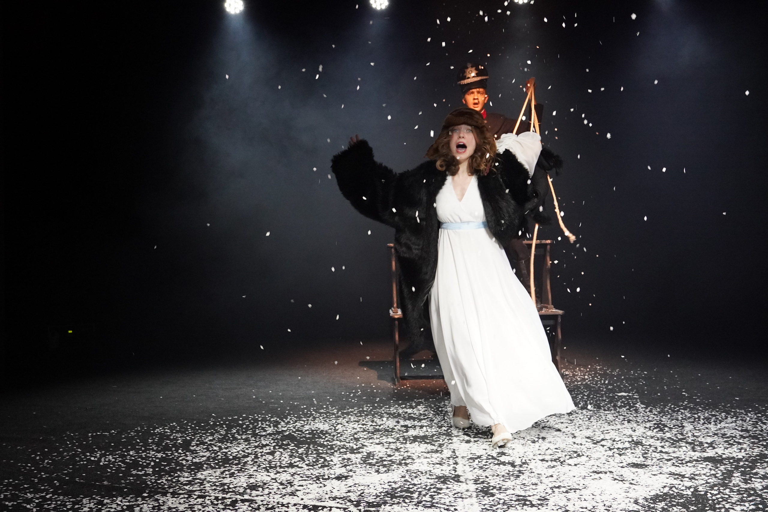 Спектакль «Метель, шинель в портфель». Фотохудожник Татьяна Бойцова