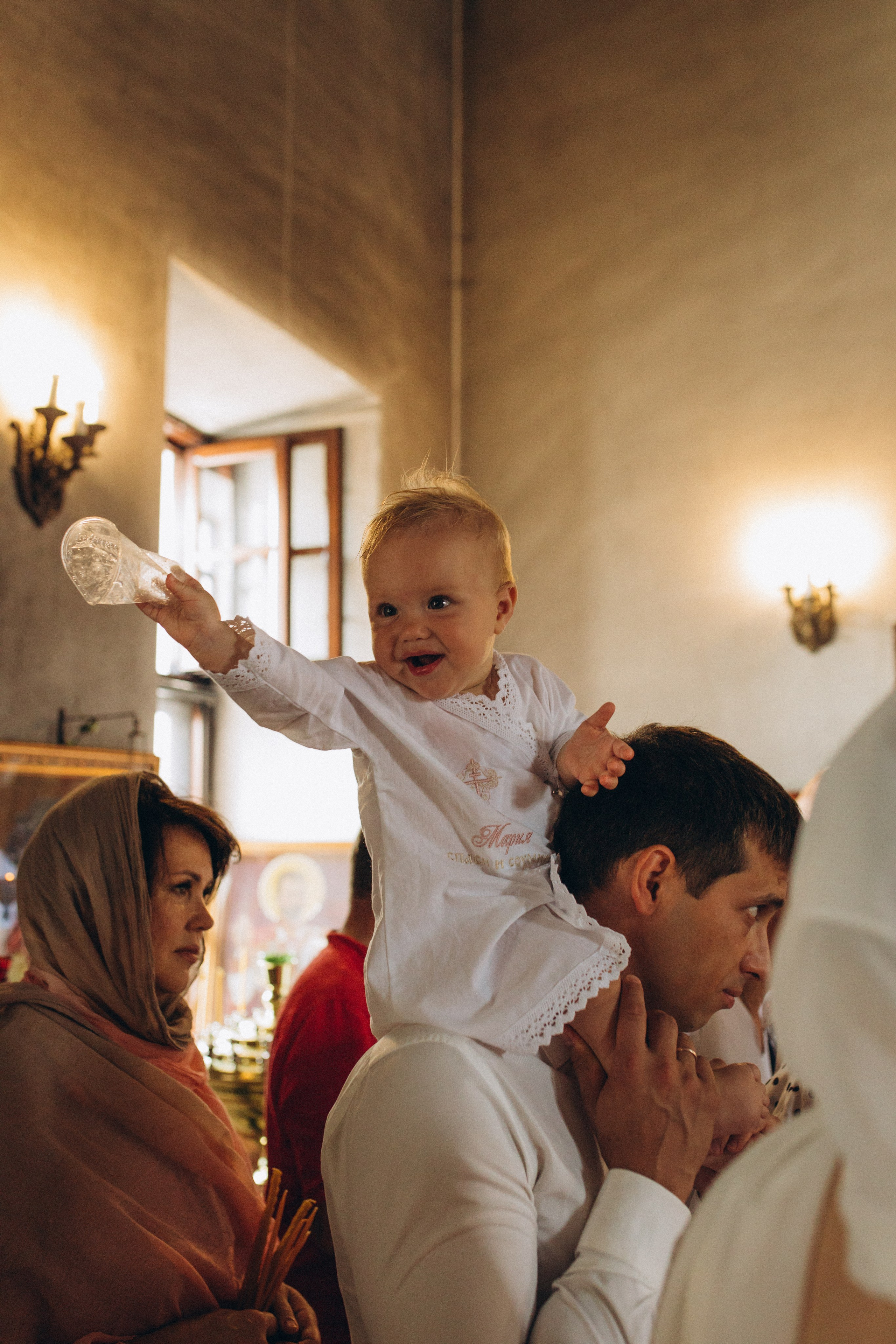 Крещение Марии. Семейный фотограф в Обнинске