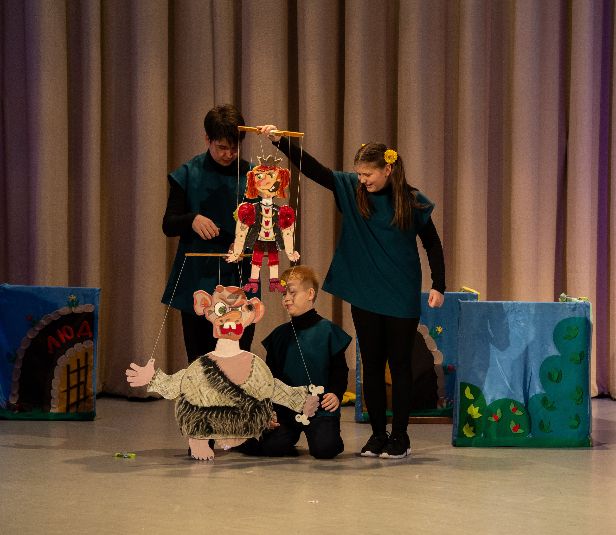 Юбилейный концерт Кукольного Театра. Детский и семейный фотограф в Краснознаменске Гостеева Екатерина