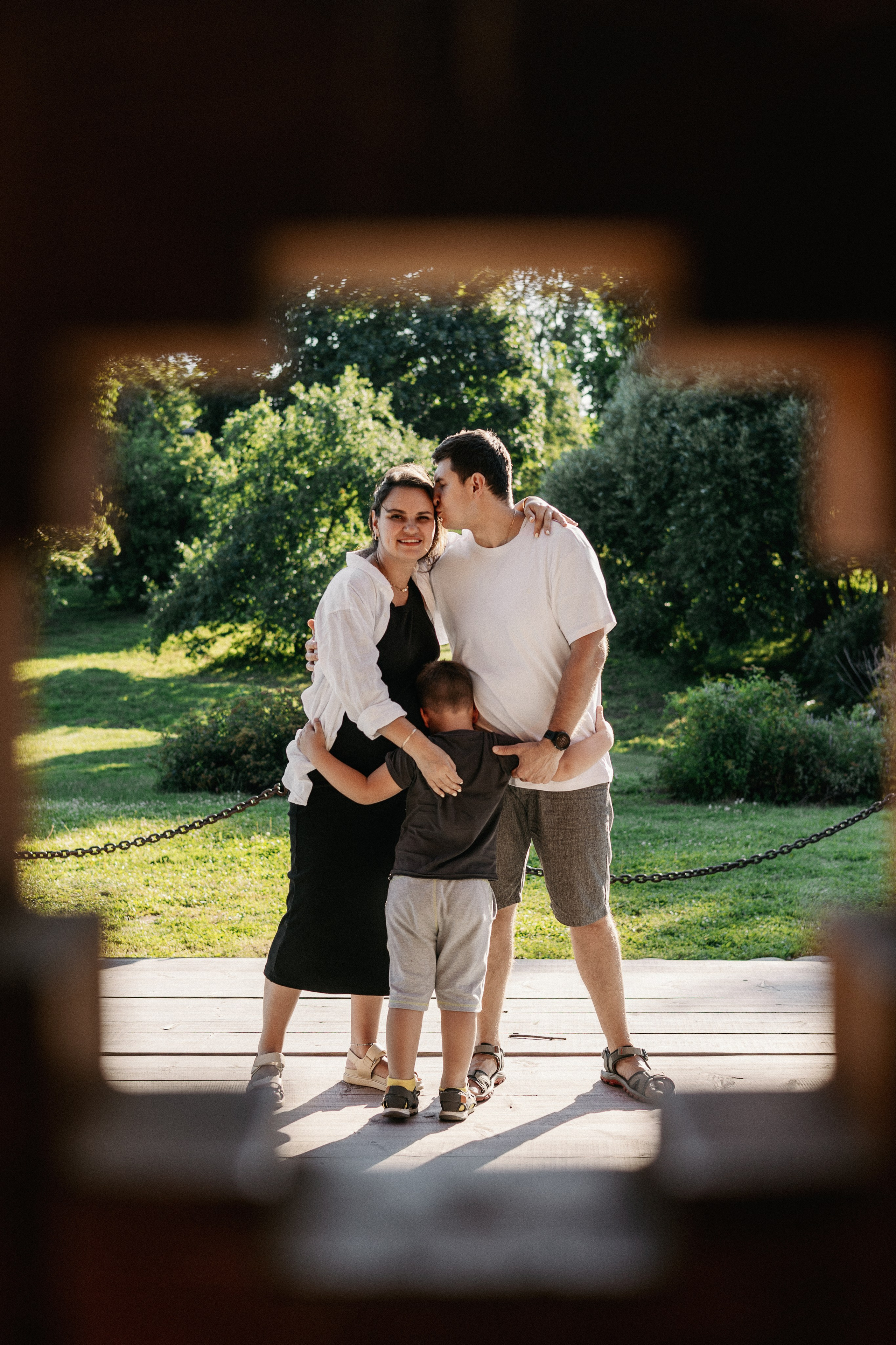 Семейная фотосессия в парке Коломенское. Портретный и семейный фотограф в Москве Мария Рослякова