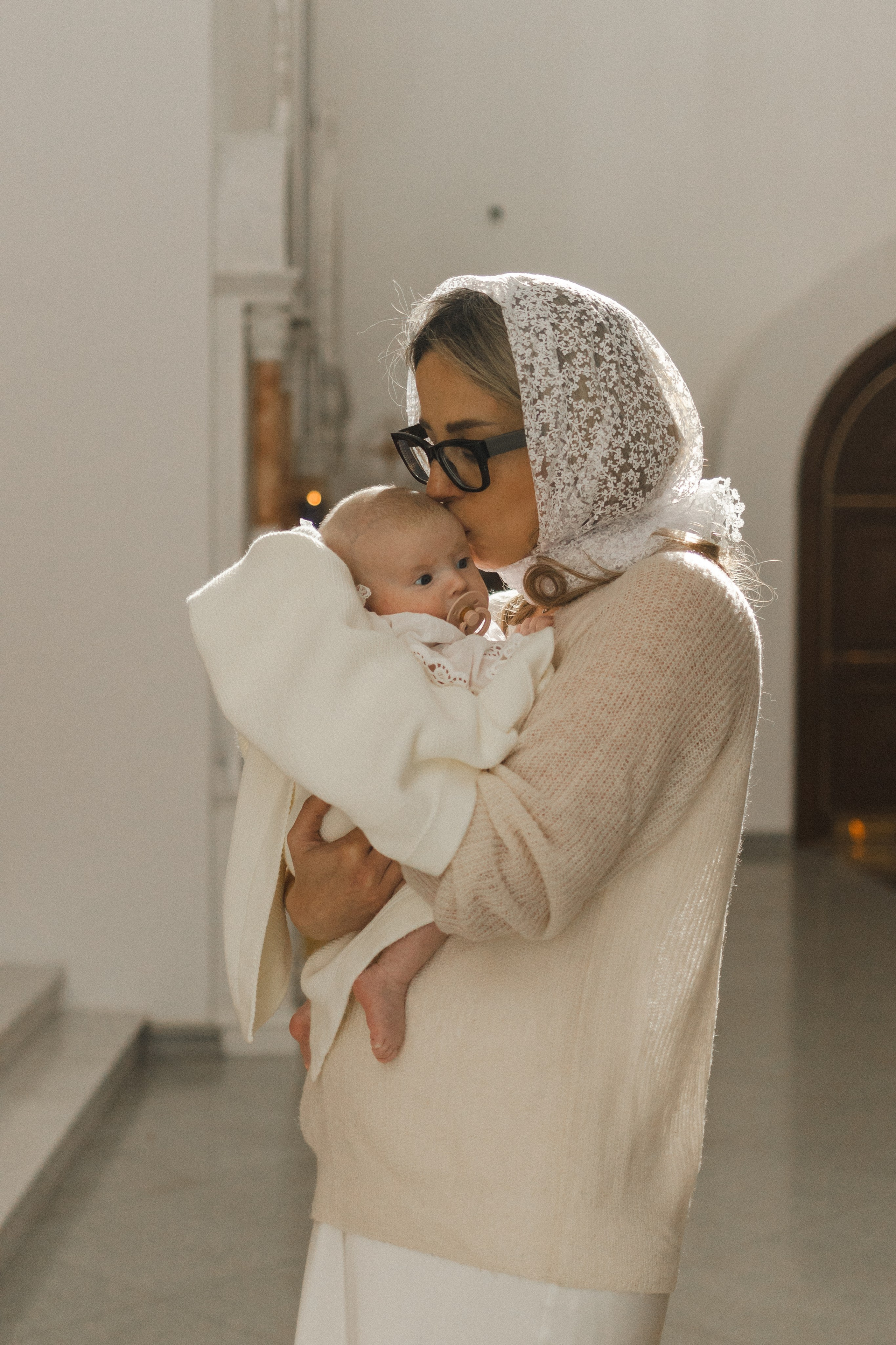 Крещение Стефании. Семейный фотограф в Москве