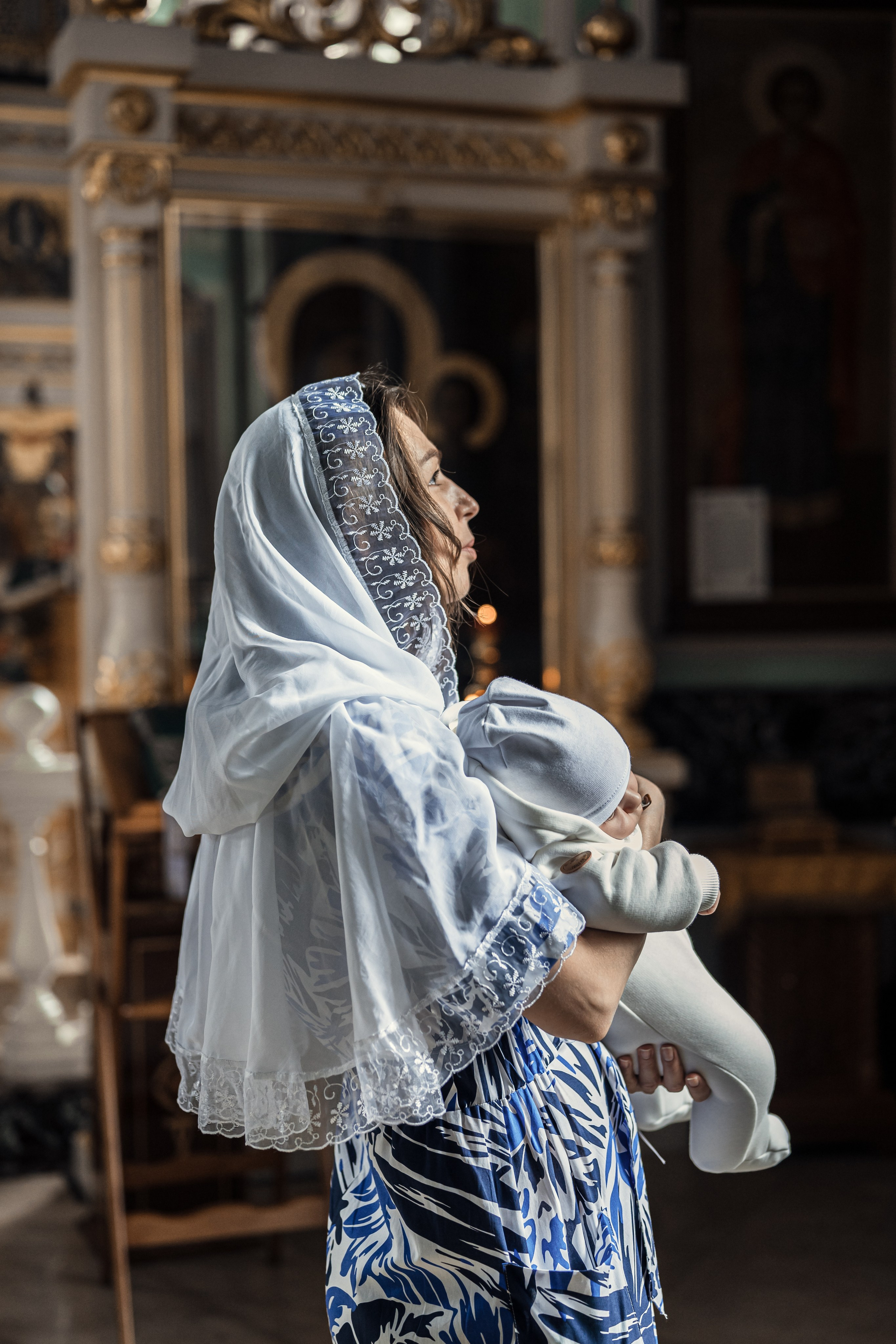 Крещение Павла. Семейный и детский фотограф Москва