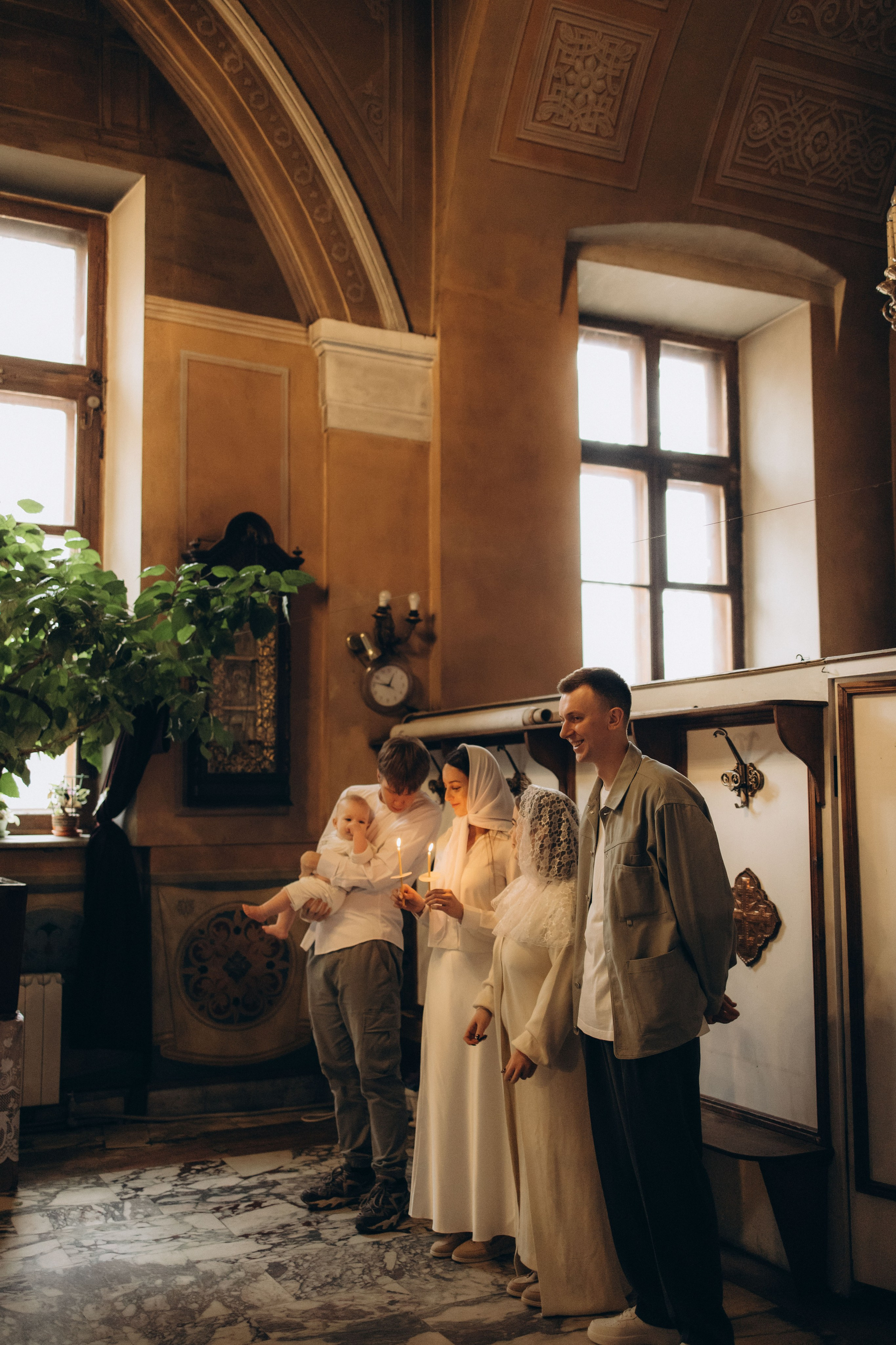 Крещение Макара. Семейный фотограф Москва Наталия Осьмакова