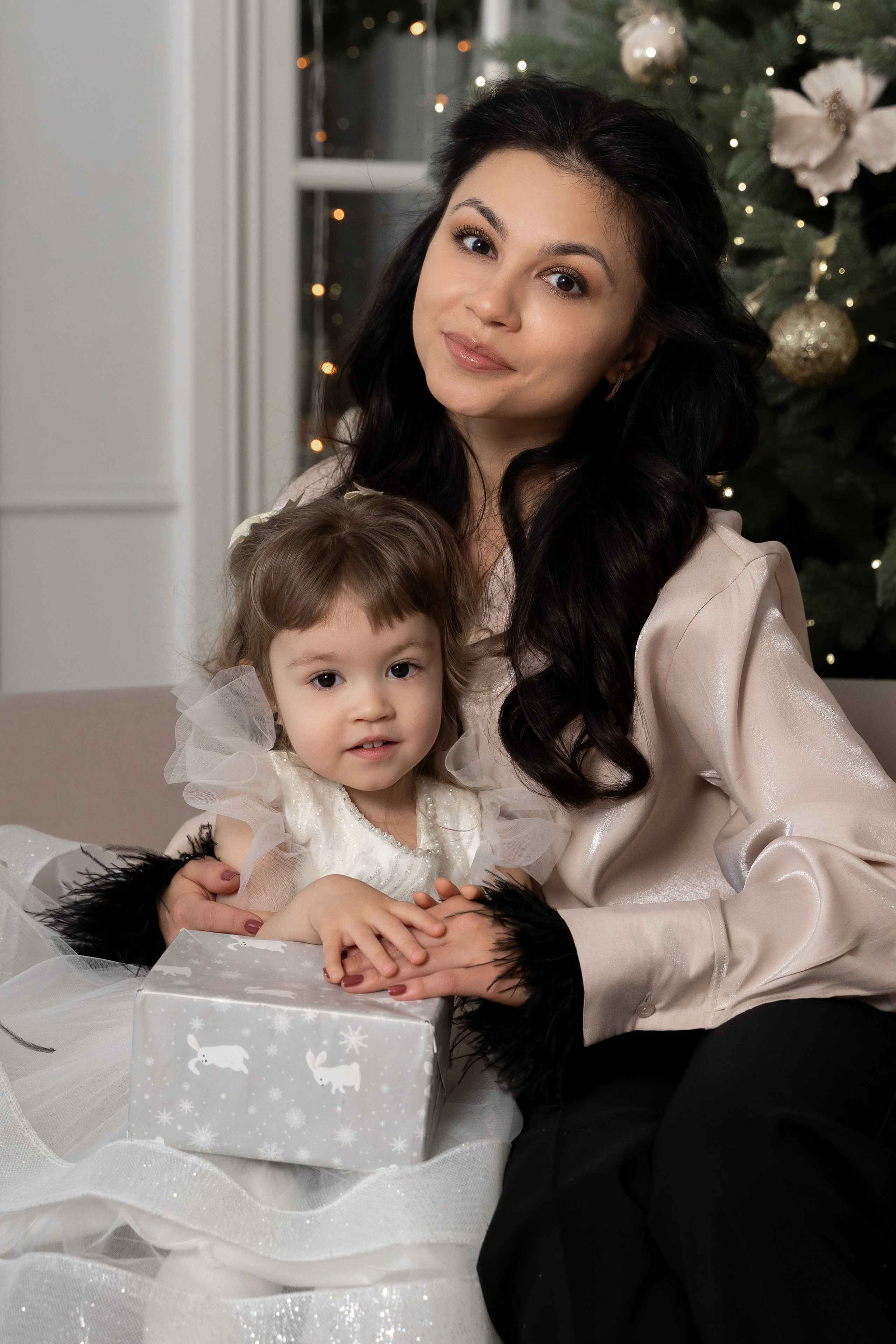 Саша, Гера, Лилиана и Арсений. Новогодняя фотосессия. Фотограф Татьяна Мамонтова