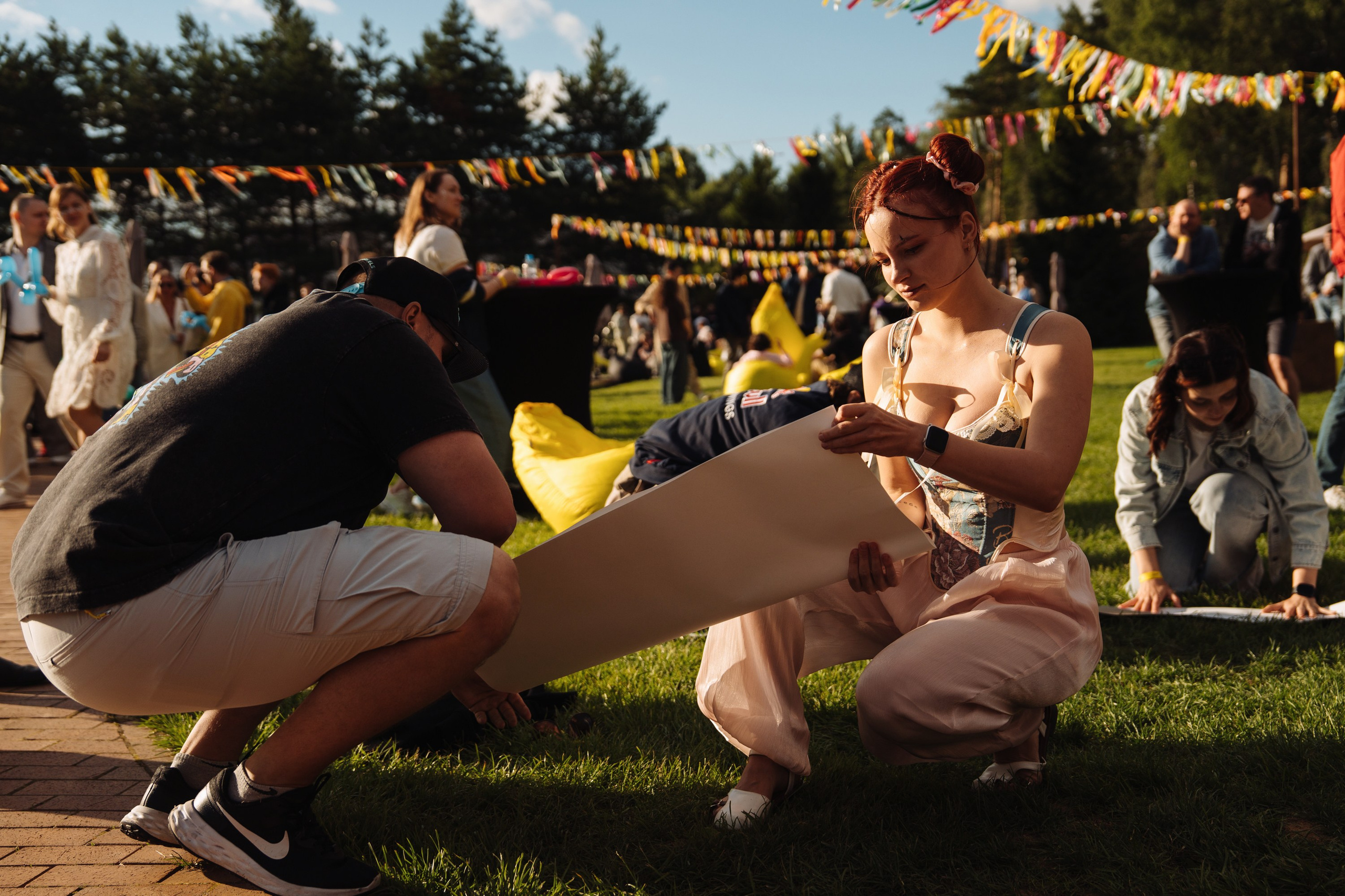 Summer corporate. Рекламный фотограф Москва — рекламная и бренд-съёмка | Polyakov