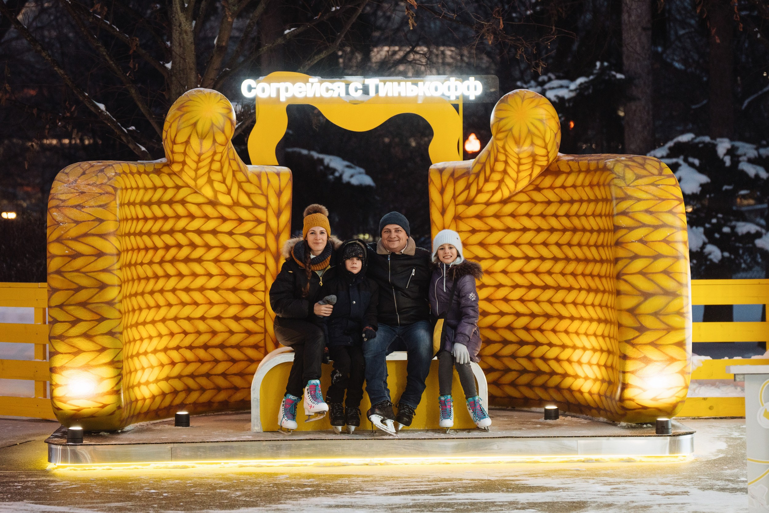 Fаmily ice day. Рекламный фотограф Москва — рекламная и бренд-съёмка | Polyakov