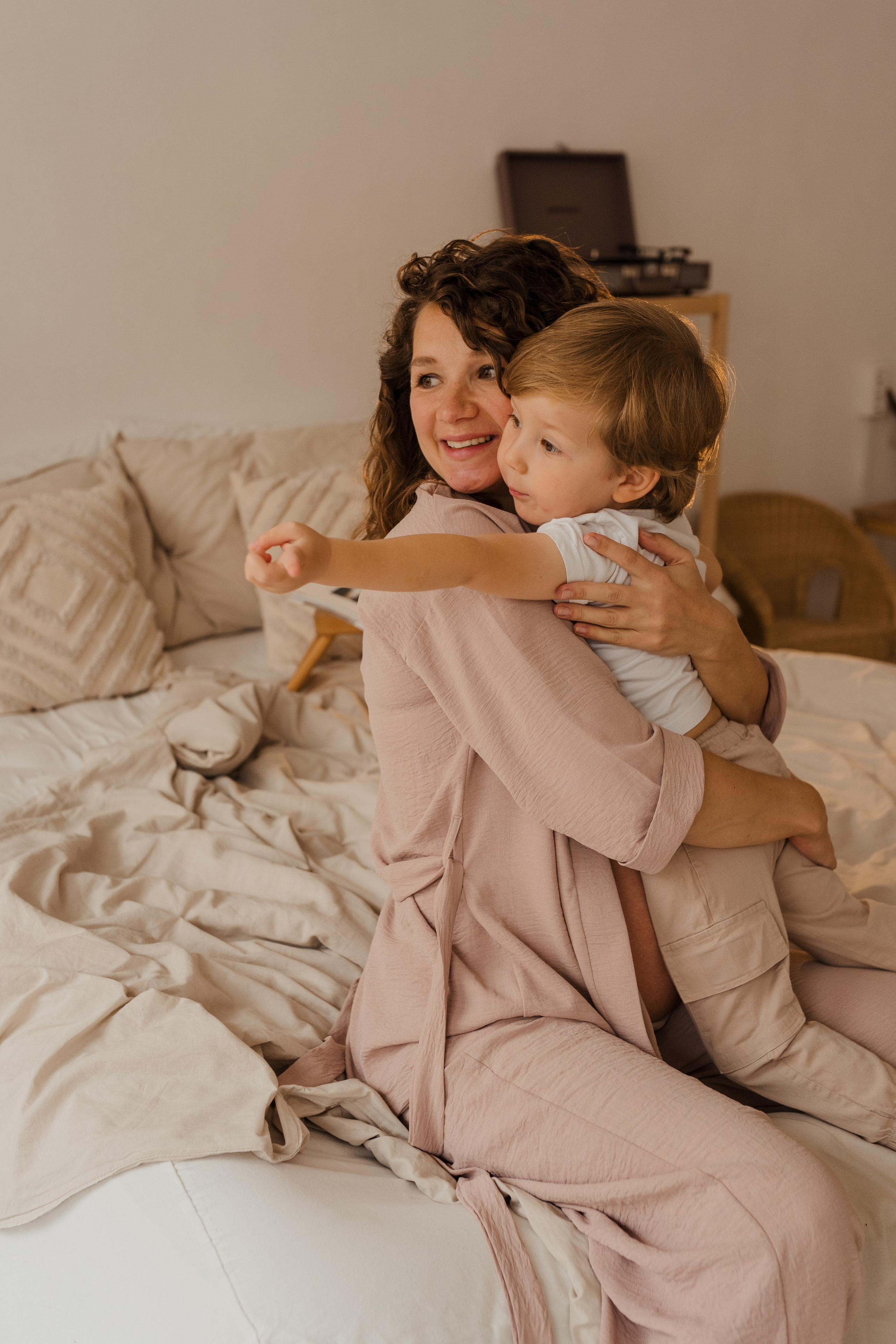 Семейная фотосессия в студии в Москве, семейный фотограф Анна Полушина. Свадебный фотограф в Москве Анна Полушина