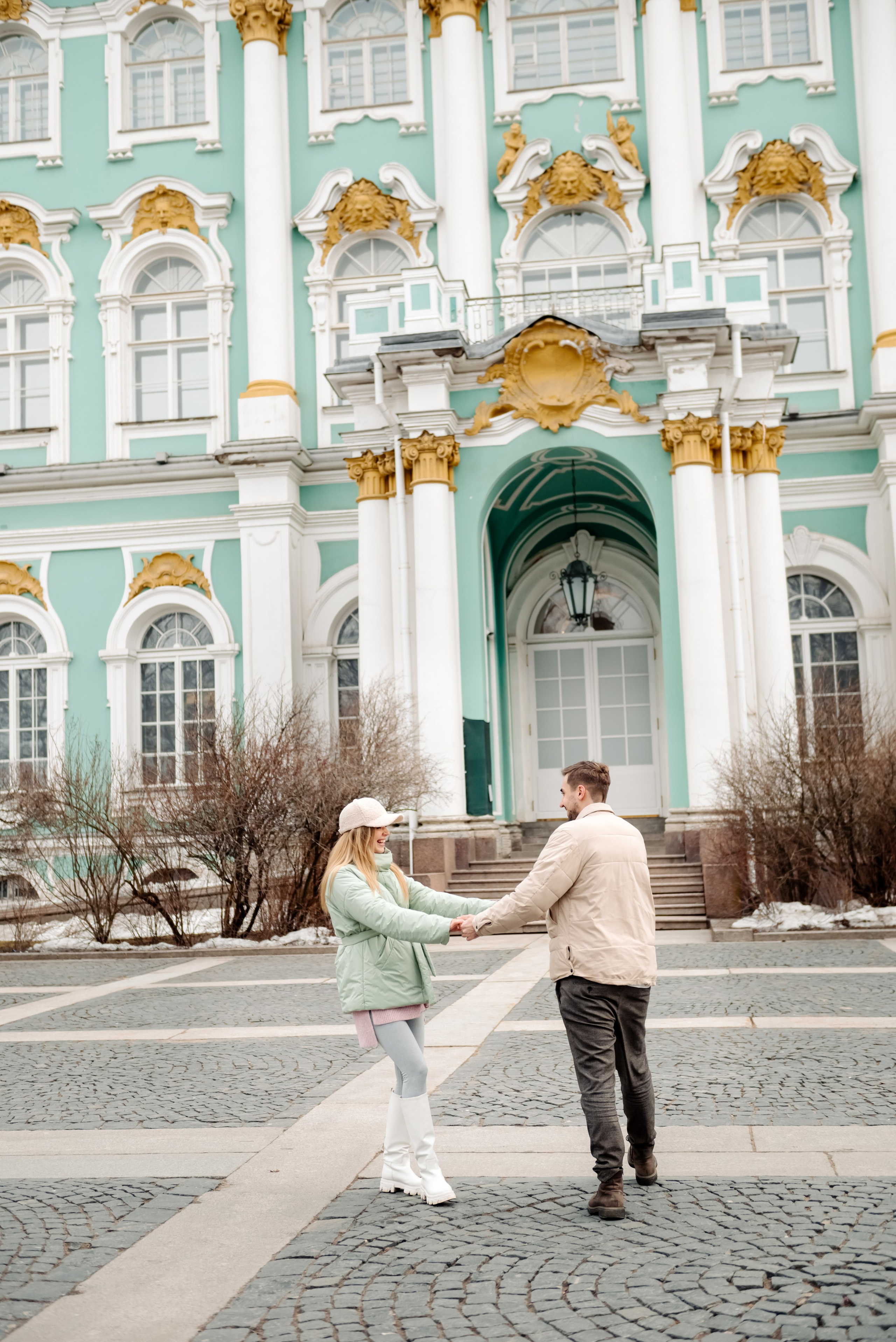Прогулка по зимнему городу. Свадебный и семейный фотограф в Санкт-Петербурге (Спб) Елена Худякова