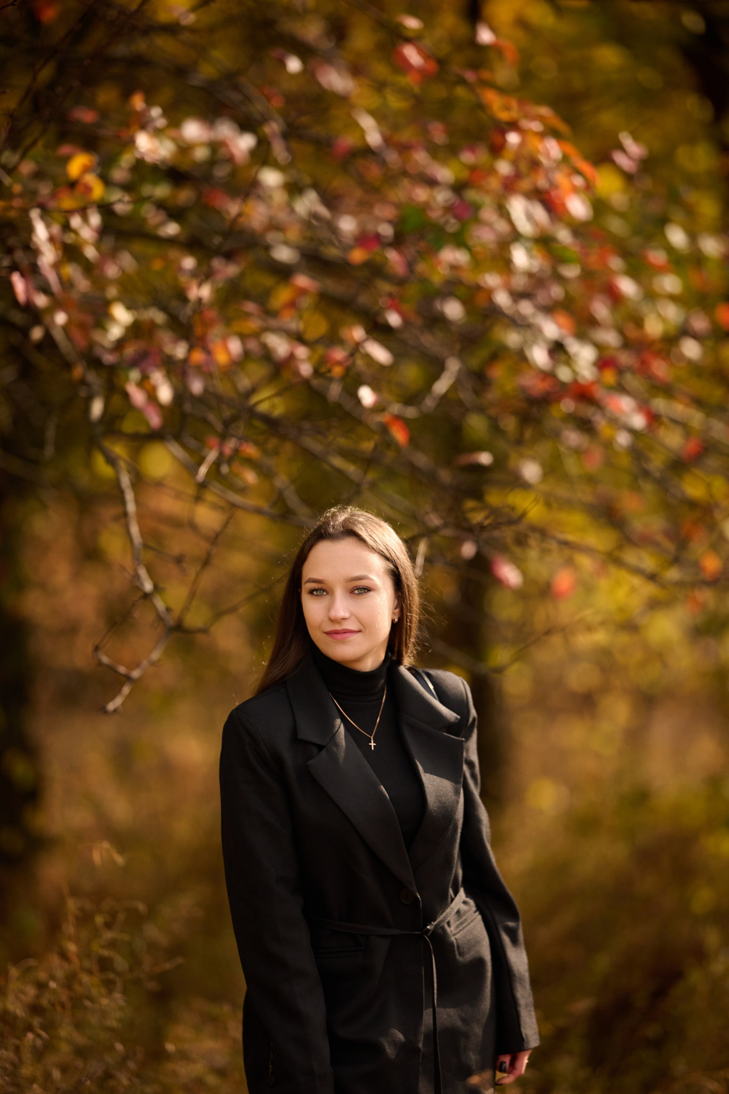 Фотосессия Елизаветы в осенних красках Старого Оскола. Профессиональный фотограф Старый Оскол, Губкин — свадьба, венчание, крещение, юбилей и день рождения