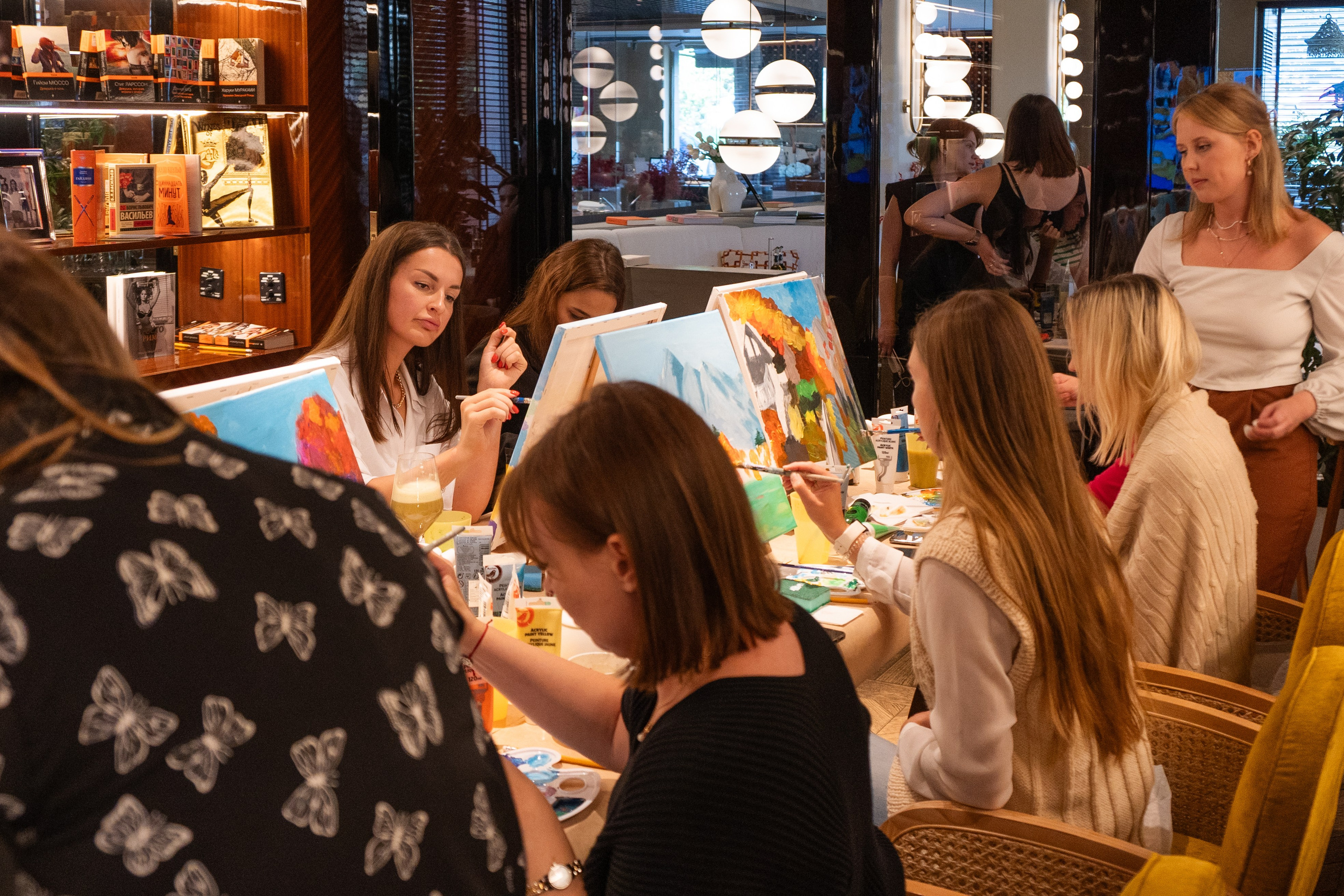 Корпоратив Teach Me Art 3. Портретный фотограф в Москве и Санкт-Петербурге Арина Чех