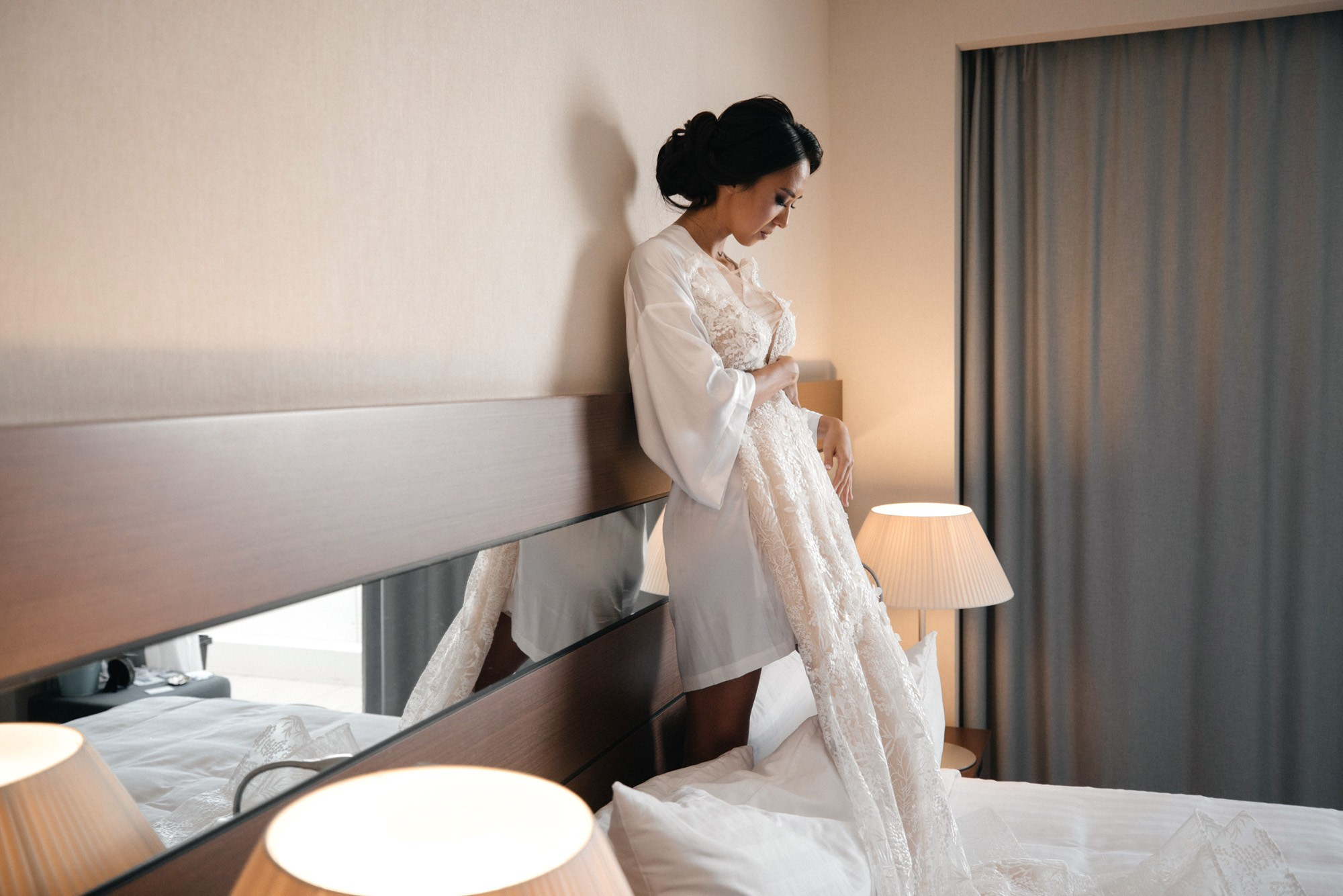 Свадебная фотосессия на вилле в Сочи. Свадебный, репортажный фотограф Дмитрий Макарченко