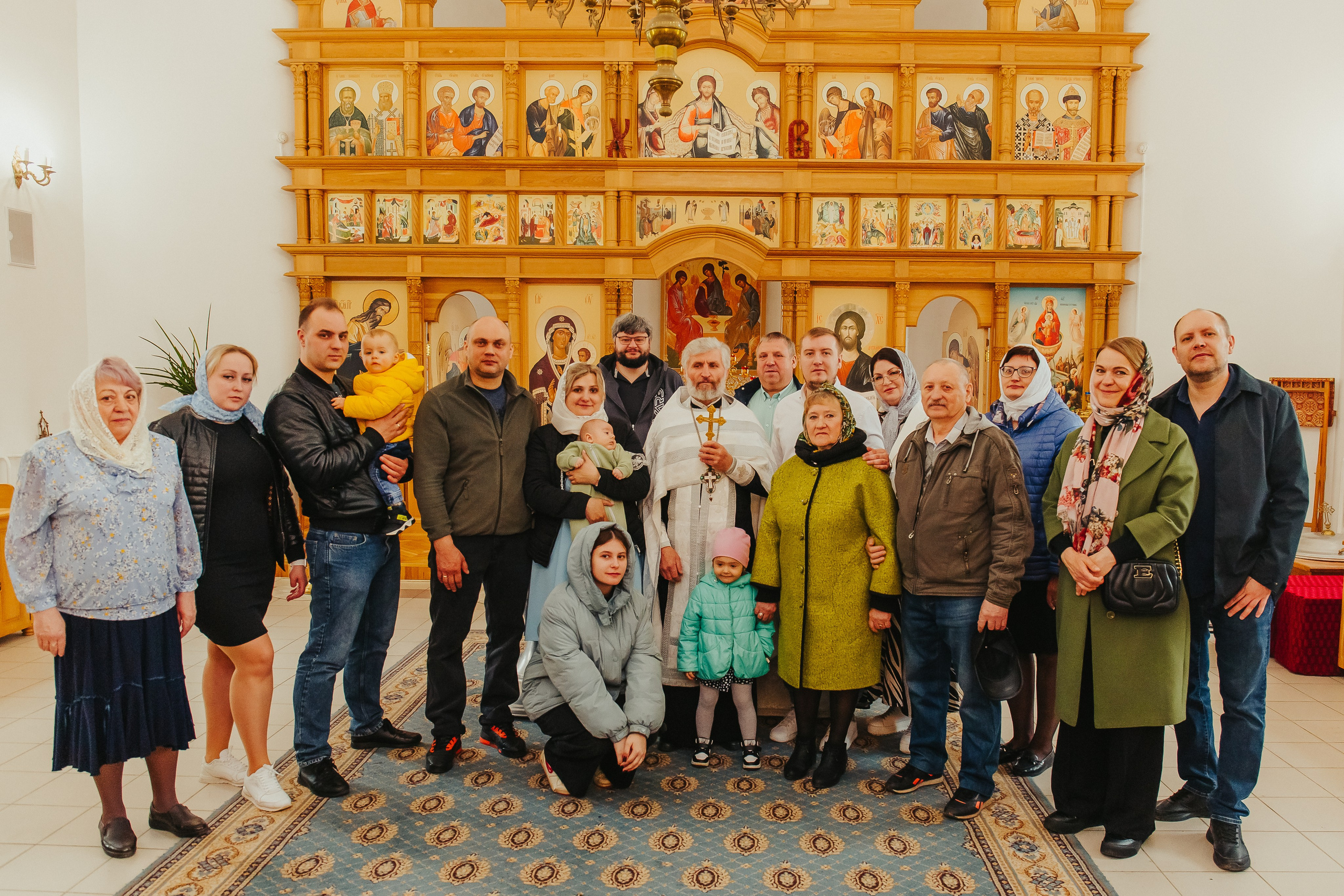 Фотосъемка крещения ребенка. Фотограф новорожденных и детский в Сергиевом Посаде Кругликова Юлия