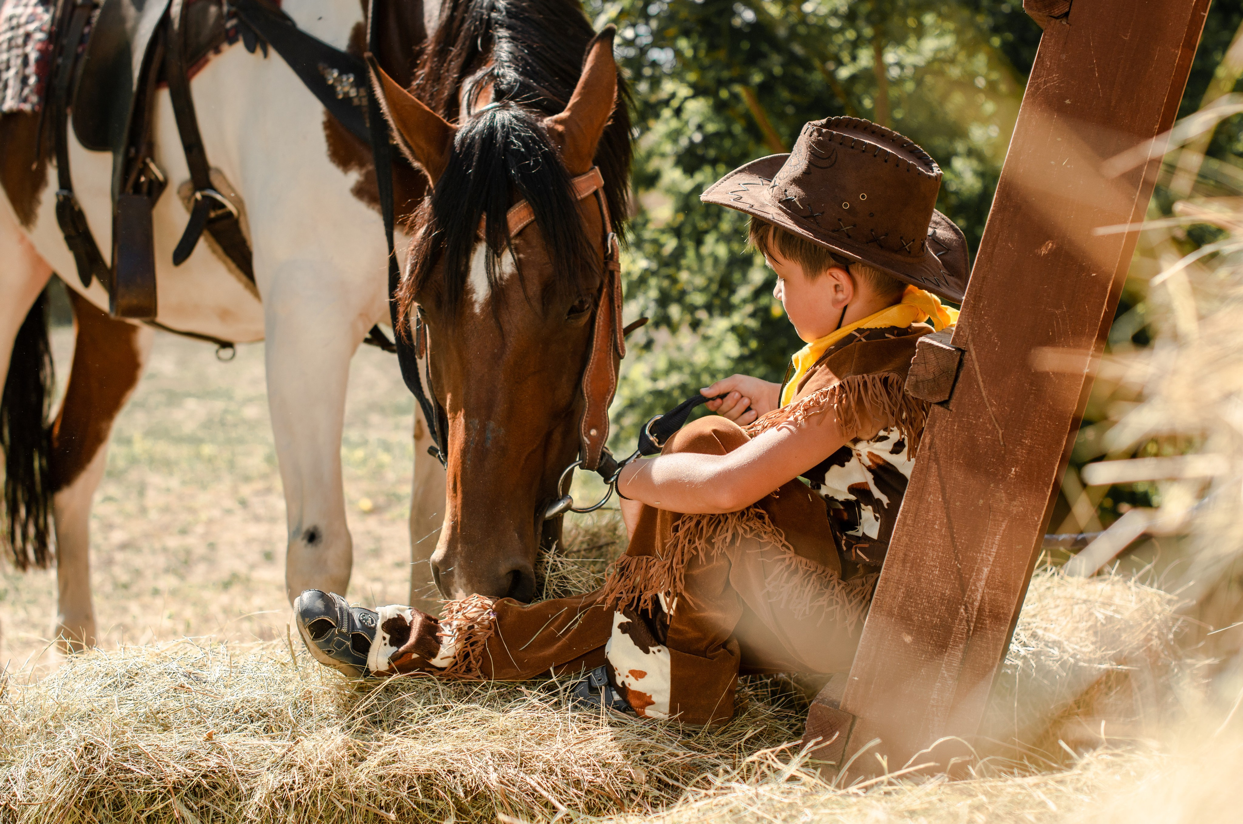 Фотосессия на ранчо. Конный фотограф в Саратове Юлия Иванова