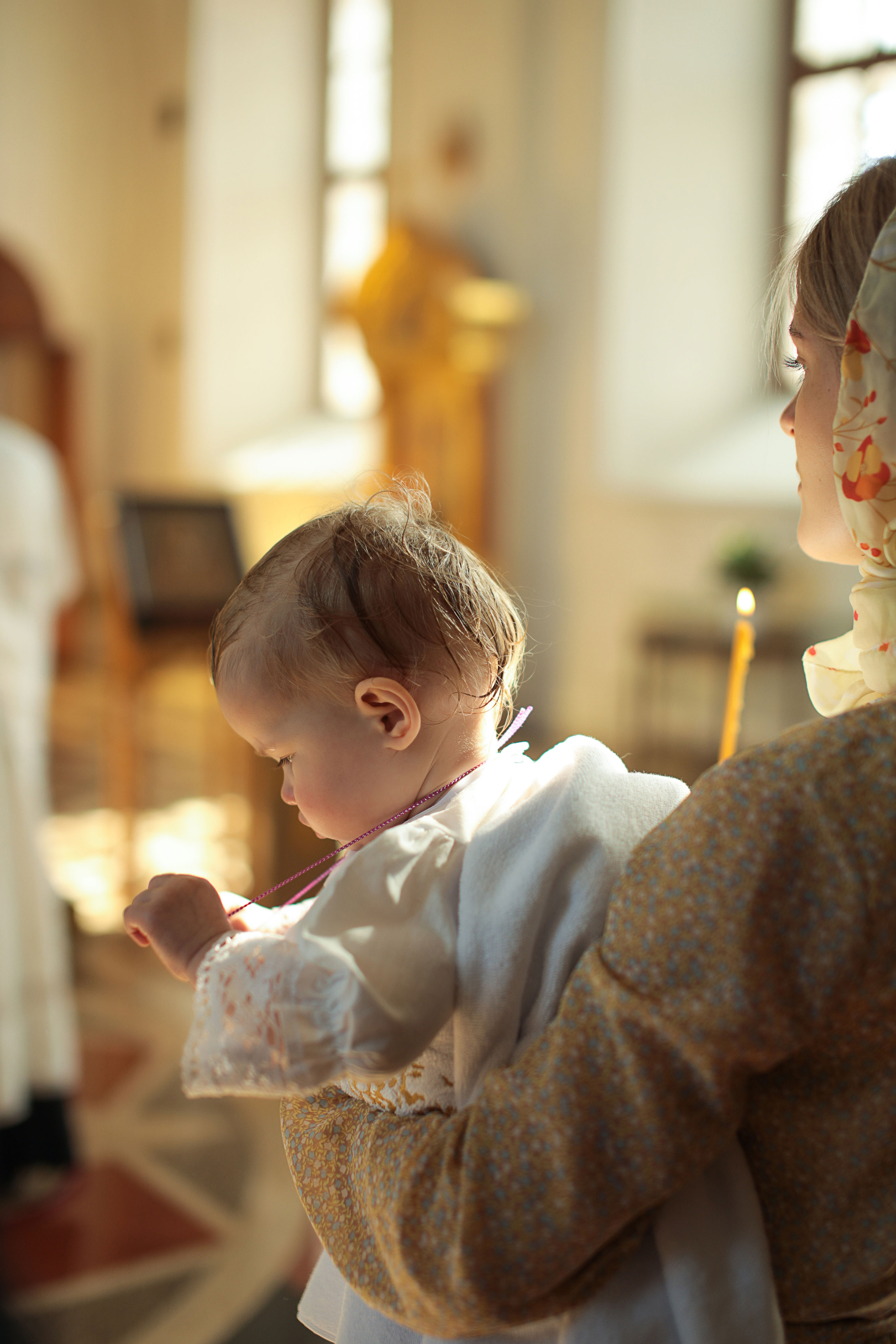 Крещение Виктории. Пухова Татьяна фотограф в Перми