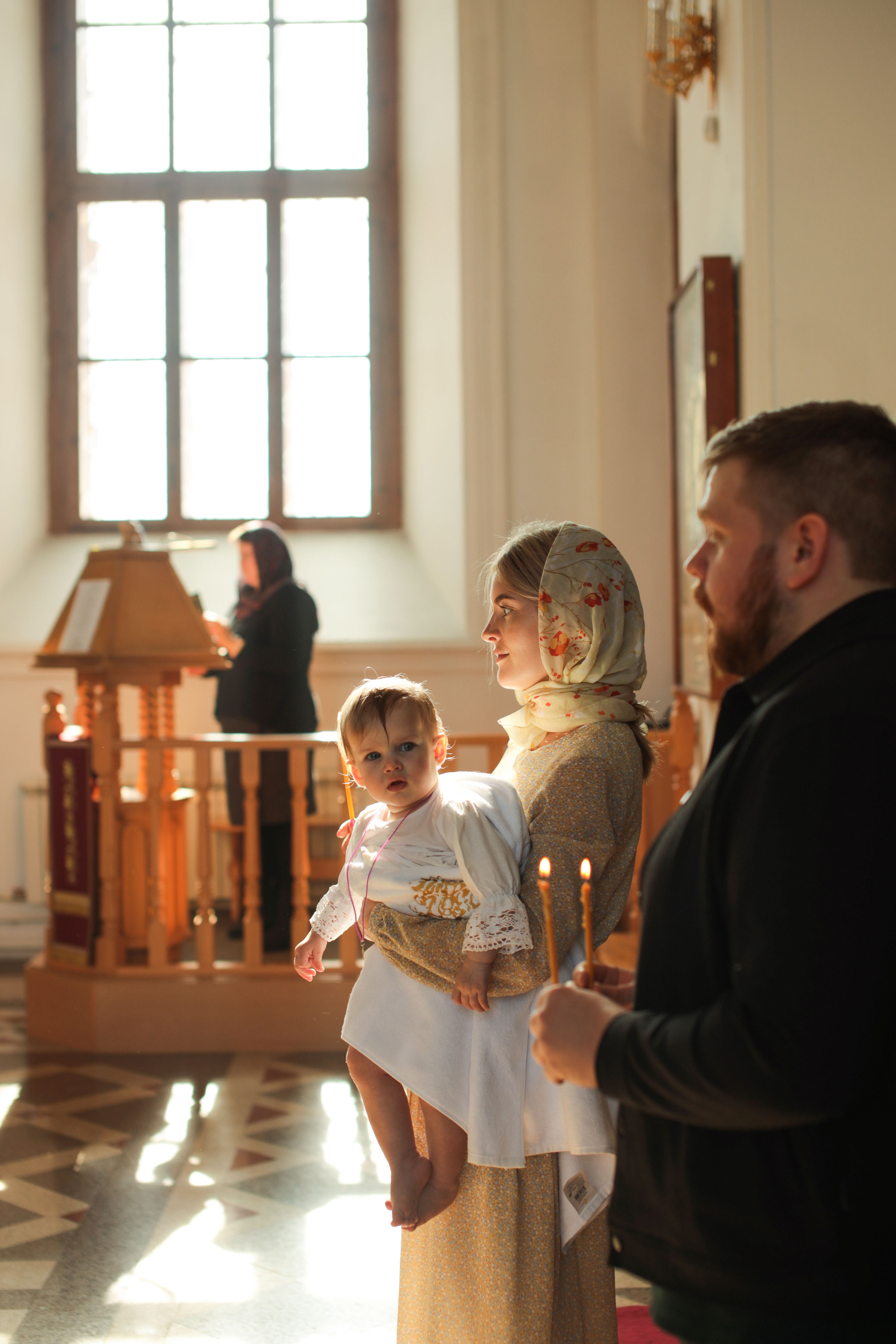 Крещение Виктории. Пухова Татьяна фотограф в Перми