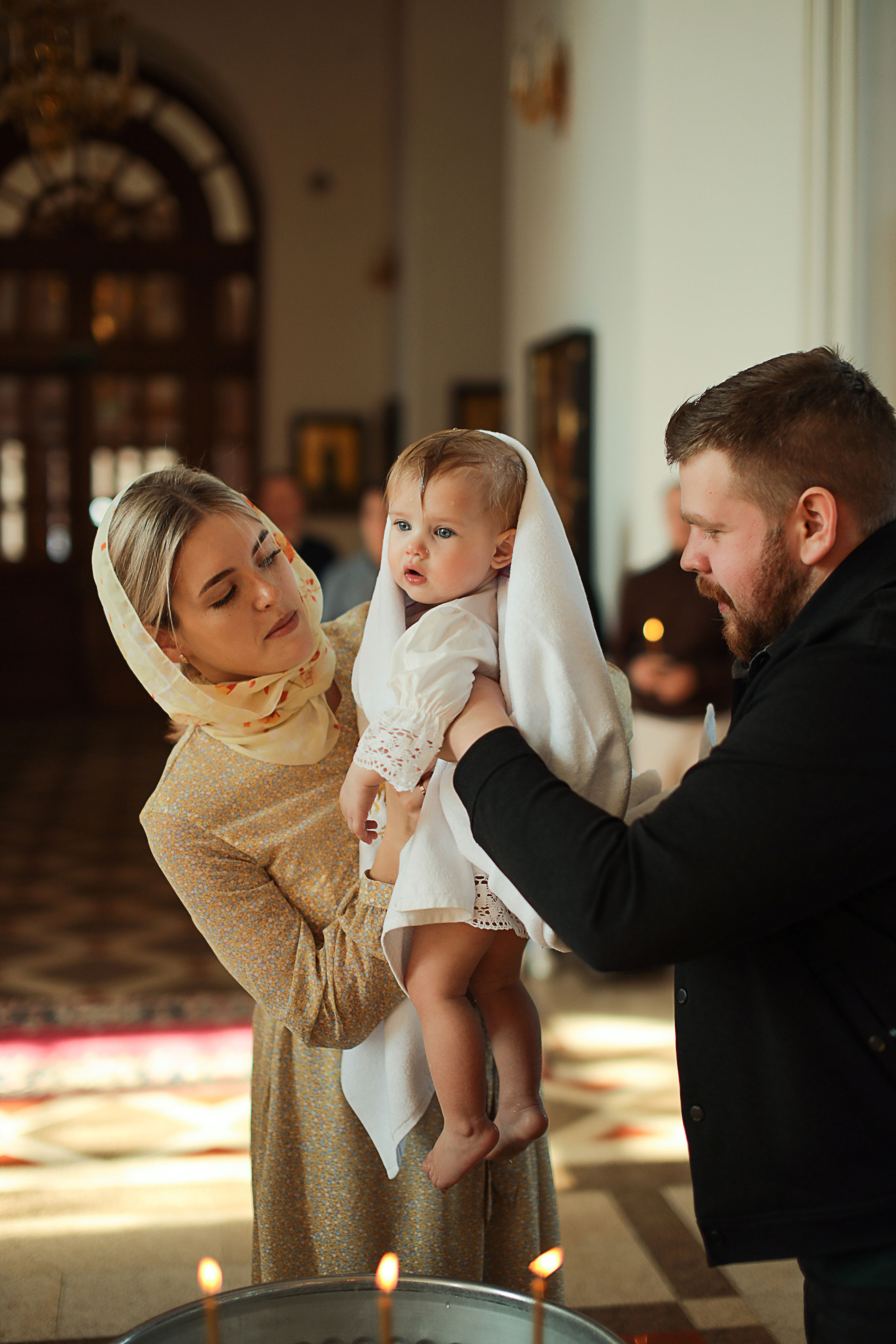 Крещение Виктории. Пухова Татьяна фотограф в Перми
