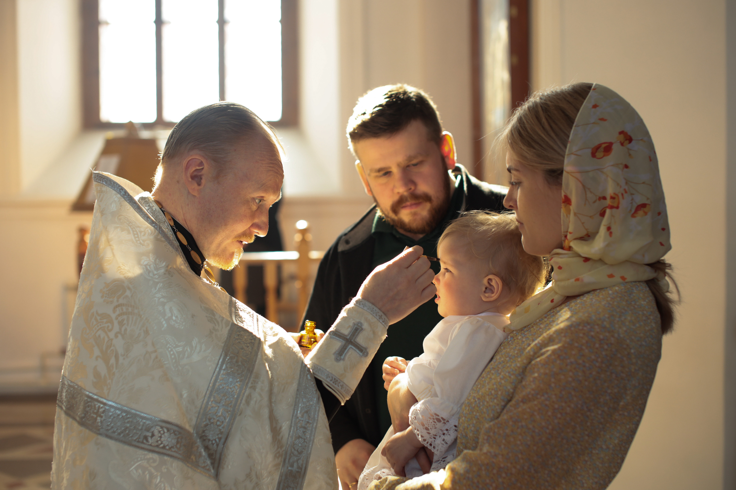 Крещение Виктории. Пухова Татьяна фотограф в Перми