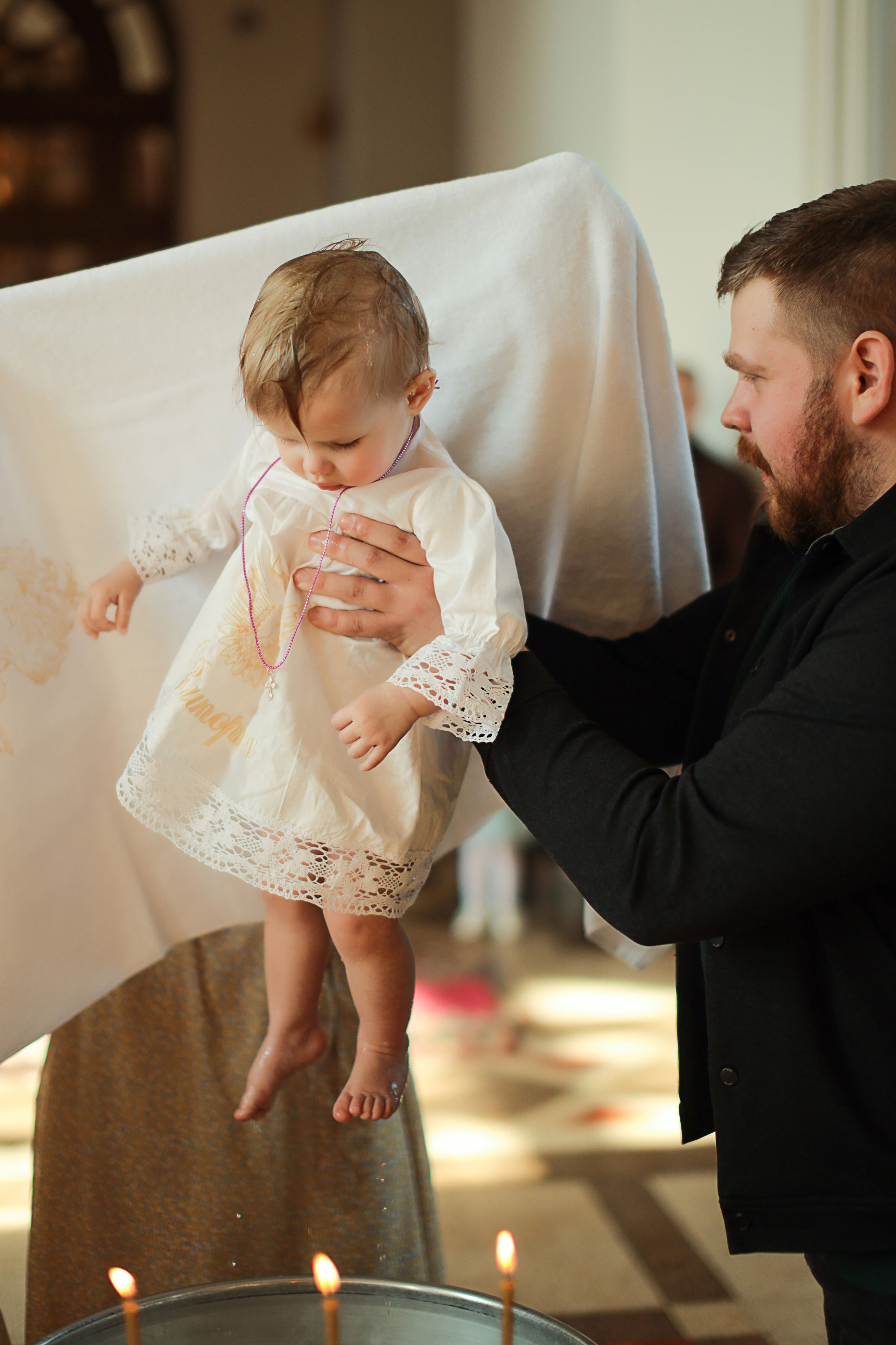 Крещение Виктории. Пухова Татьяна фотограф в Перми